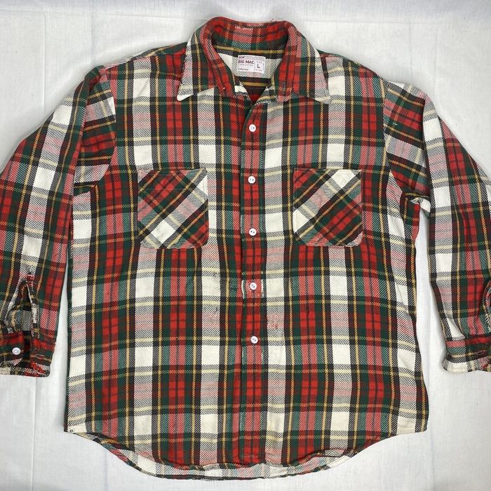 Big Mac VTG JC Penney Big Mac Long Sleeve Button Up Shirt plaid | Grailed