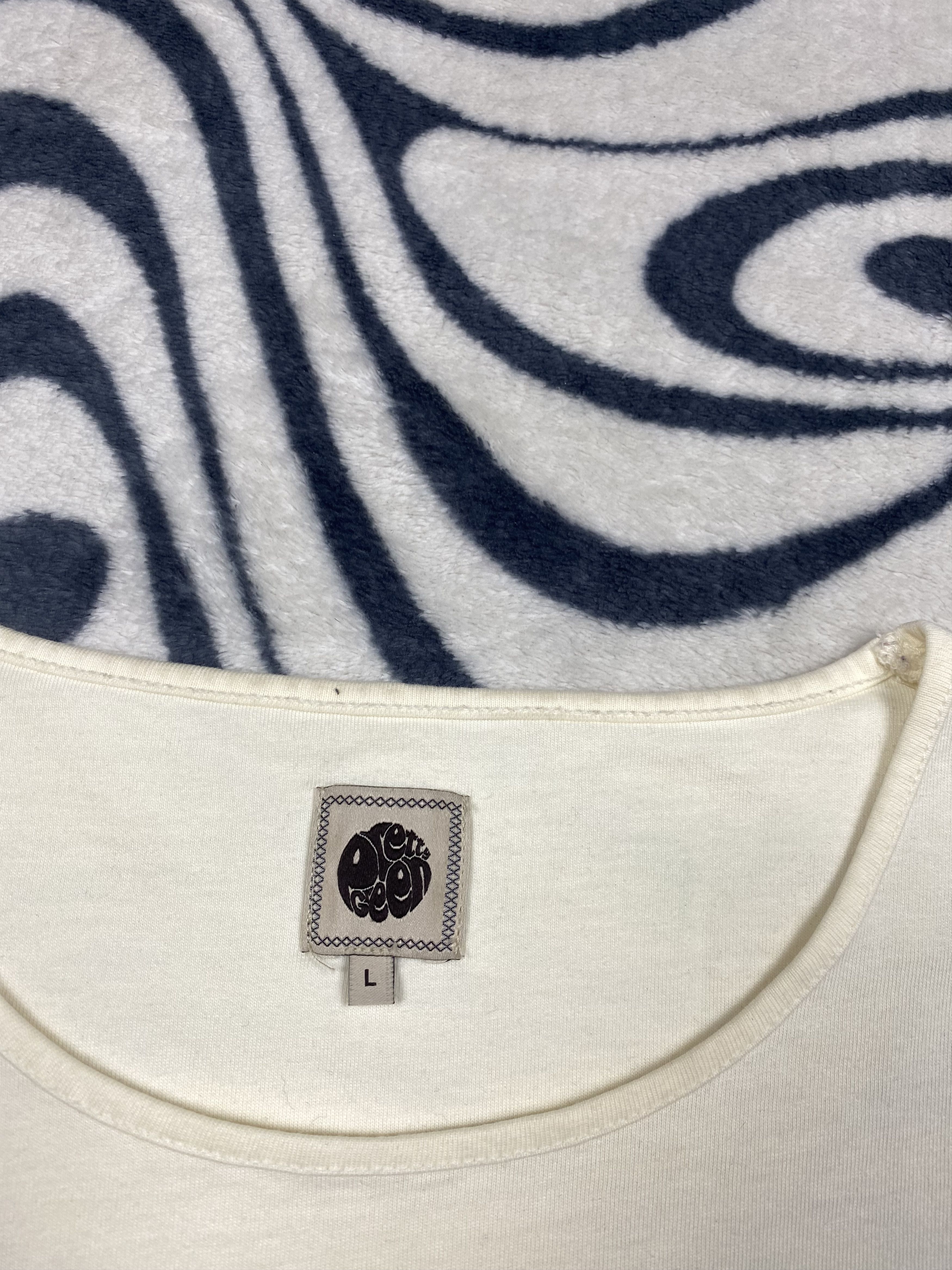Pretty Green × Vintage Pretty Green Vintage Mens T-Shirt Tee Size US L / EU 52-54 / 3 - 5 Thumbnail