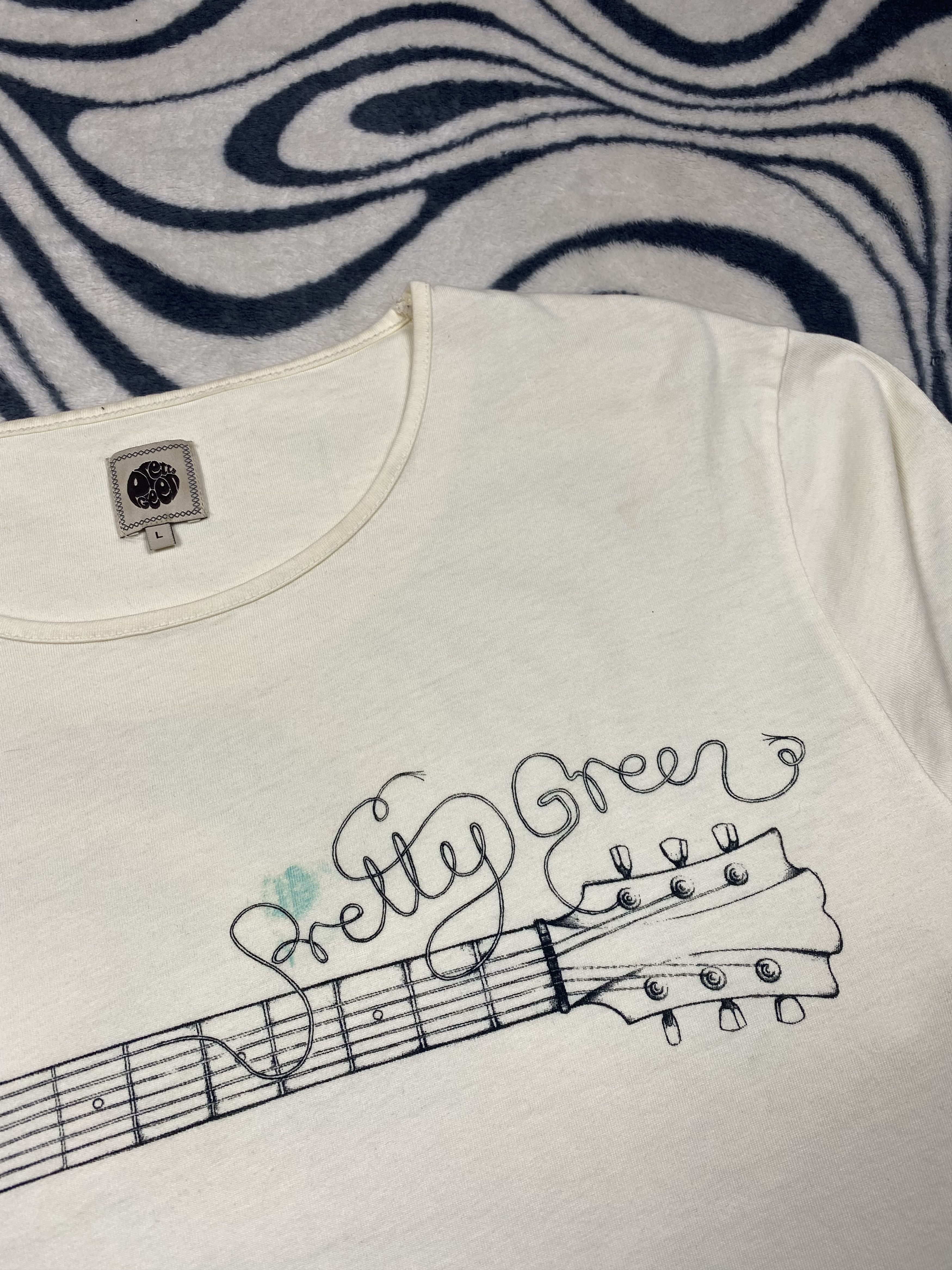 Pretty Green × Vintage Pretty Green Vintage Mens T-Shirt Tee Size US L / EU 52-54 / 3 - 3 Thumbnail