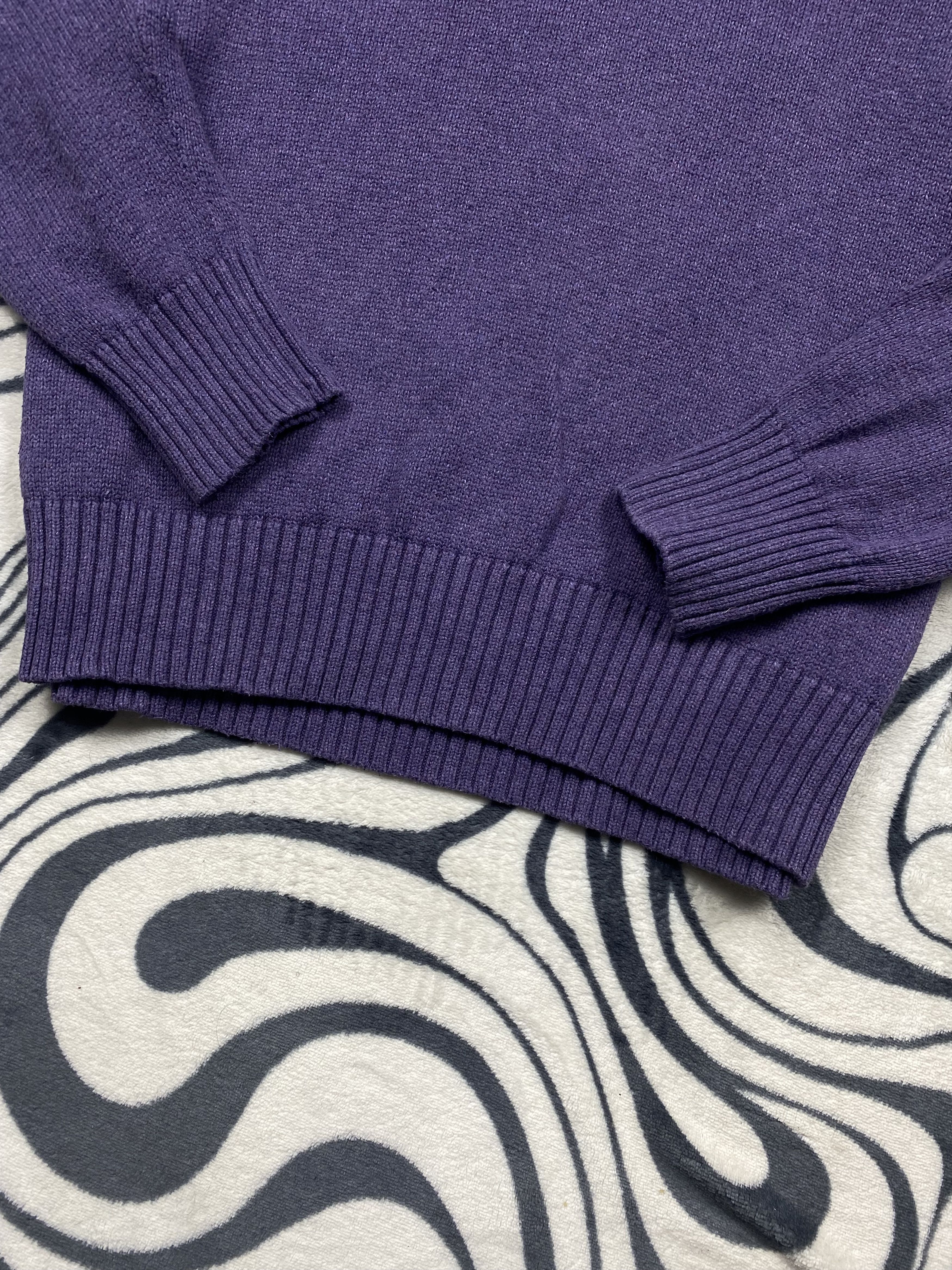 Polo Ralph Lauren × Ralph Lauren × Vintage Polo Ralph Lauren Mens Quarter Zip Sweater Size US M / EU 48-50 / 2 - 3 Thumbnail