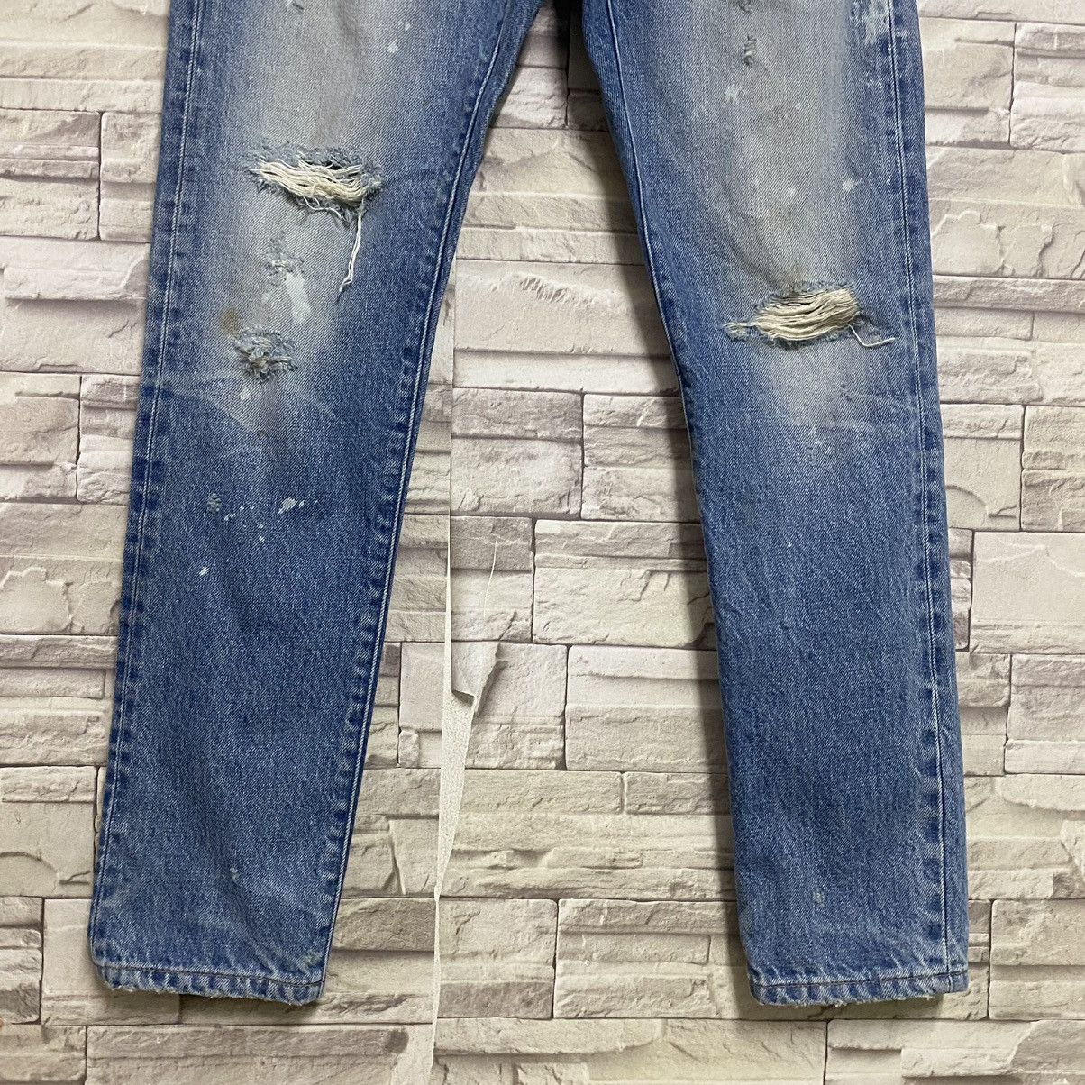 TANAKA TANAKA NY TYO Distressed 50 Years Jeans Size US 28 / EU 44 - 6 Thumbnail