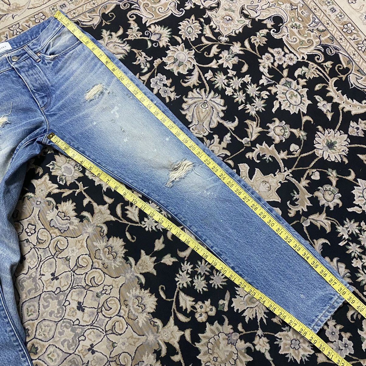 TANAKA TANAKA NY TYO Distressed 50 Years Jeans Size US 28 / EU 44 - 21 Thumbnail