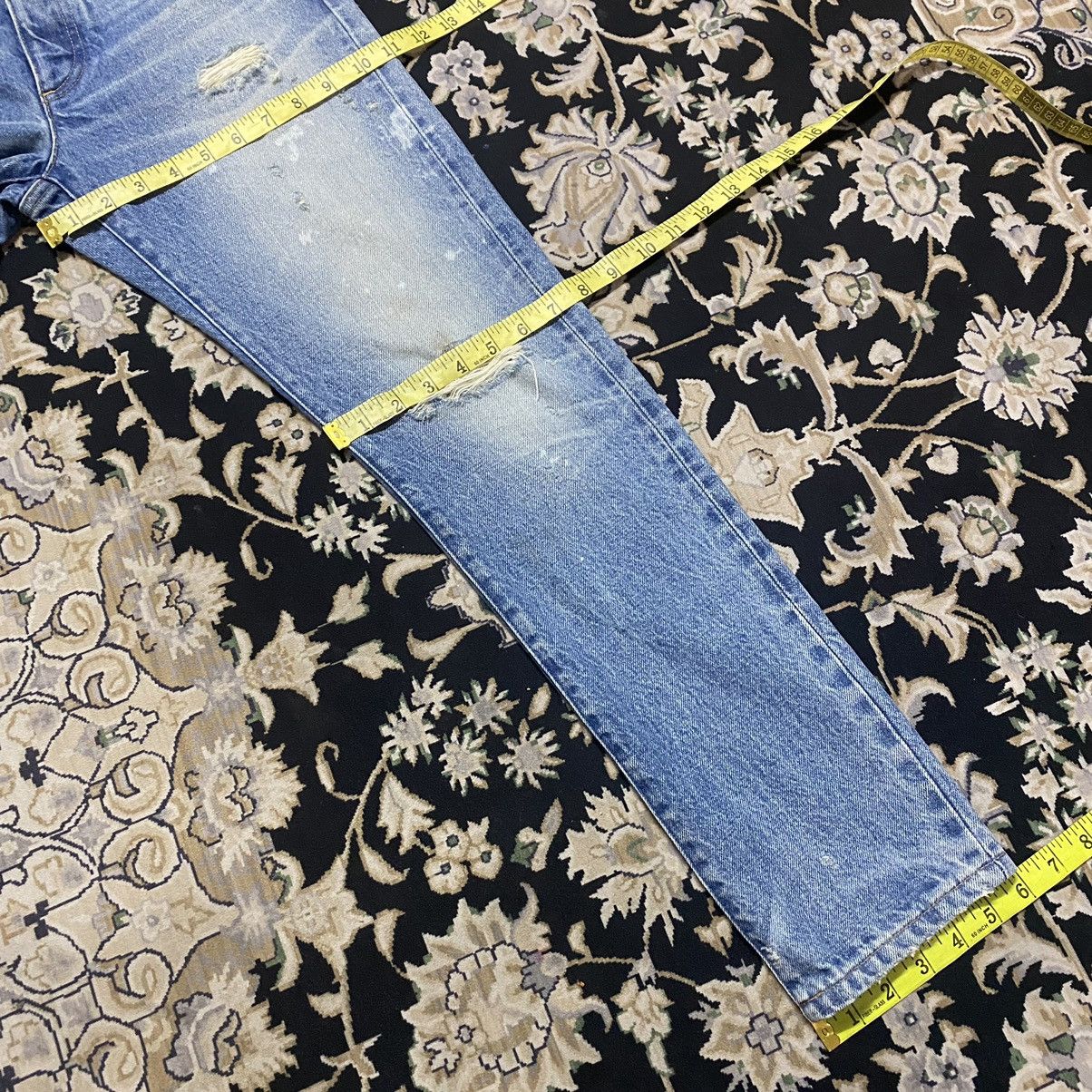 TANAKA TANAKA NY TYO Distressed 50 Years Jeans Size US 28 / EU 44 - 22 Thumbnail