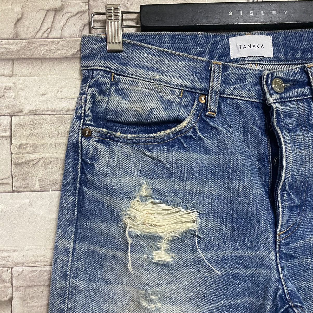 TANAKA TANAKA NY TYO Distressed 50 Years Jeans Size US 28 / EU 44 - 7 Thumbnail