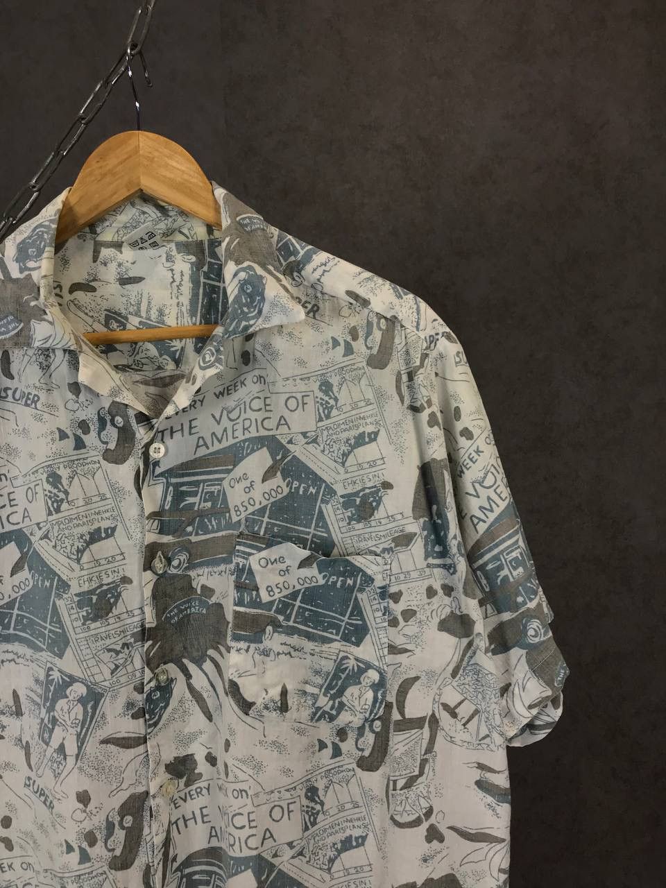 Vintage Art crazy Hawaiian vintage shirt Size US L / EU 52-54 / 3 - 2 Thumbnail