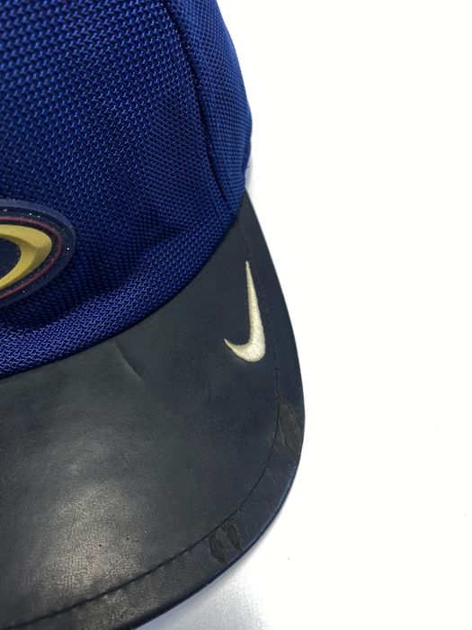 Nike Nike Basketball 90s Vintage Leather Brim Cap Hat | Grailed