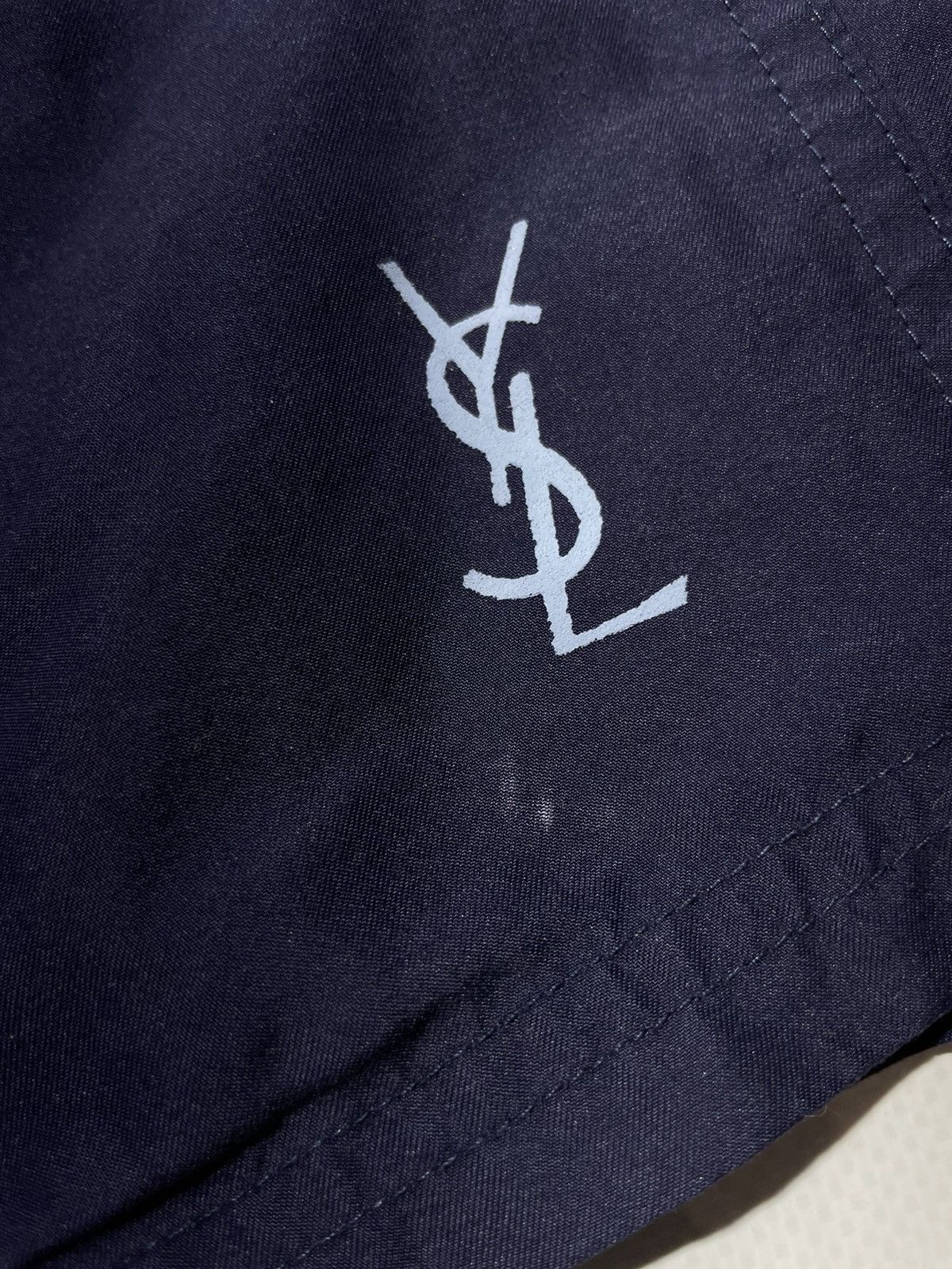 Yves Saint Laurent Yves Saint Laurent Nylon Vintage Shorts Size US 36 / EU 52 - 4 Thumbnail