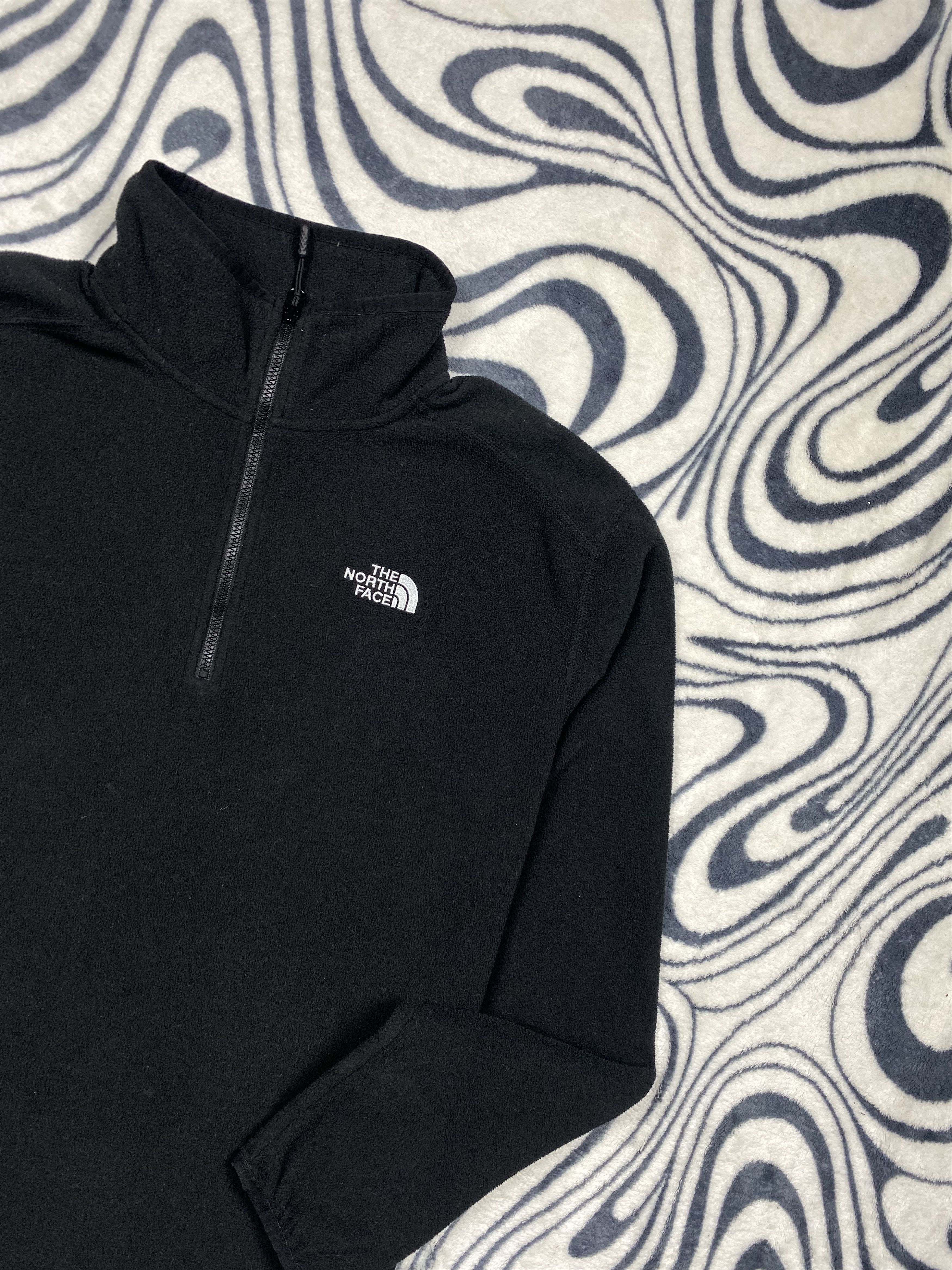 The North Face The North Face Vintage Mens Fleece Jacket 1\4 Zip Size US M / EU 48-50 / 2 - 2 Thumbnail