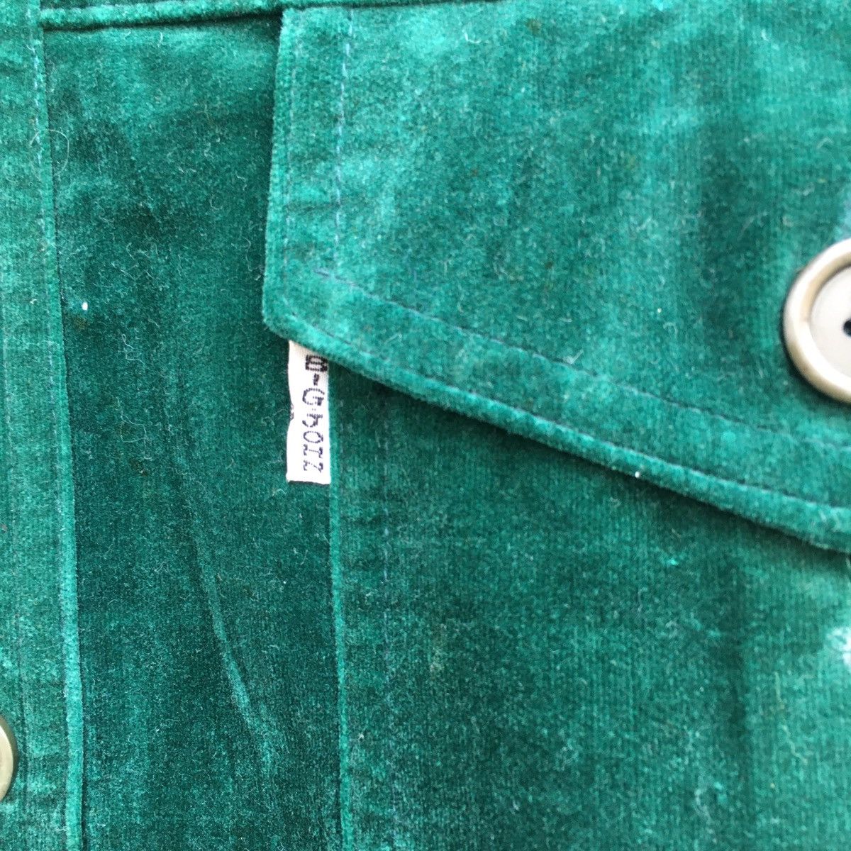 Big John × Japanese Brand × Vintage Big John Button Up Velvet Jacket Size US M / EU 48-50 / 2 - 4 Thumbnail