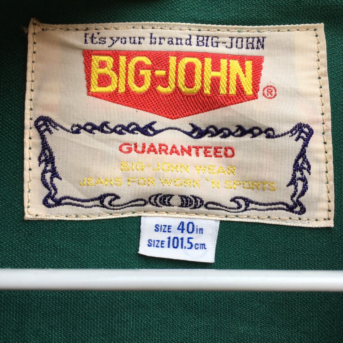 Big John × Japanese Brand × Vintage Big John Button Up Velvet Jacket Size US M / EU 48-50 / 2 - 3 Thumbnail