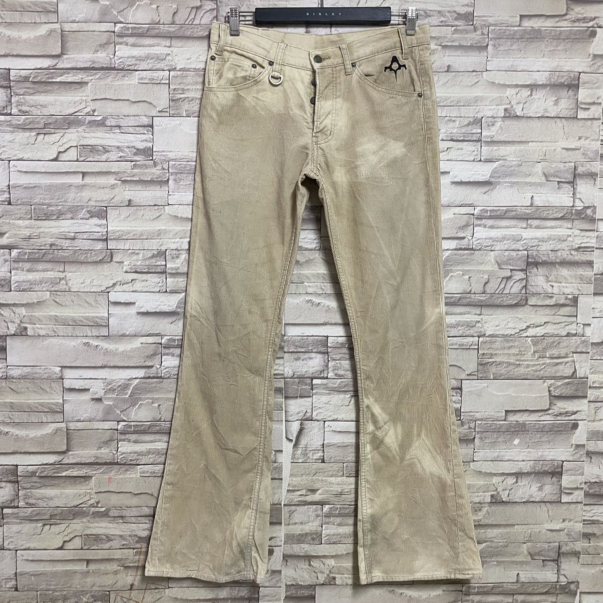 Backbone Japanese Brand BACKBONE Corduroy Flare Pants Size US 32 / EU 48 - 3 Thumbnail