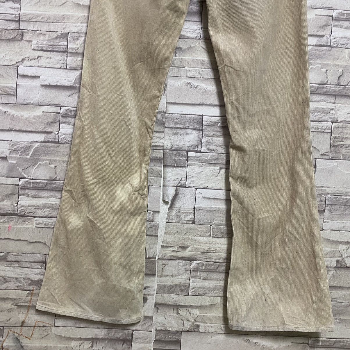 Backbone Japanese Brand BACKBONE Corduroy Flare Pants Size US 32 / EU 48 - 16 Thumbnail