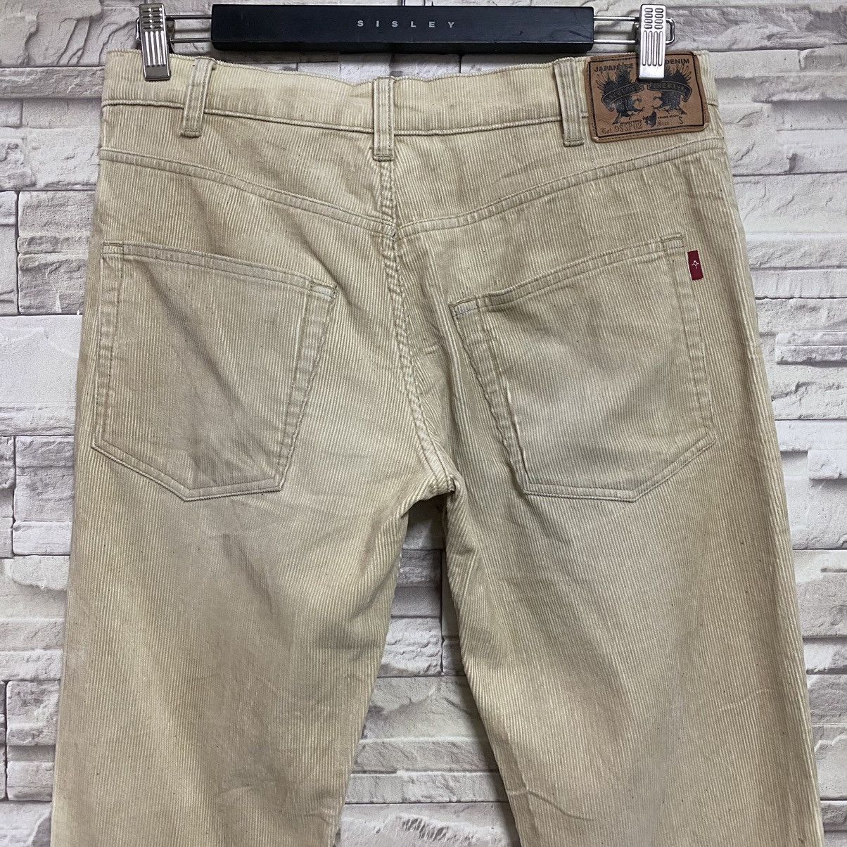 Backbone Japanese Brand BACKBONE Corduroy Flare Pants Size US 32 / EU 48 - 13 Thumbnail