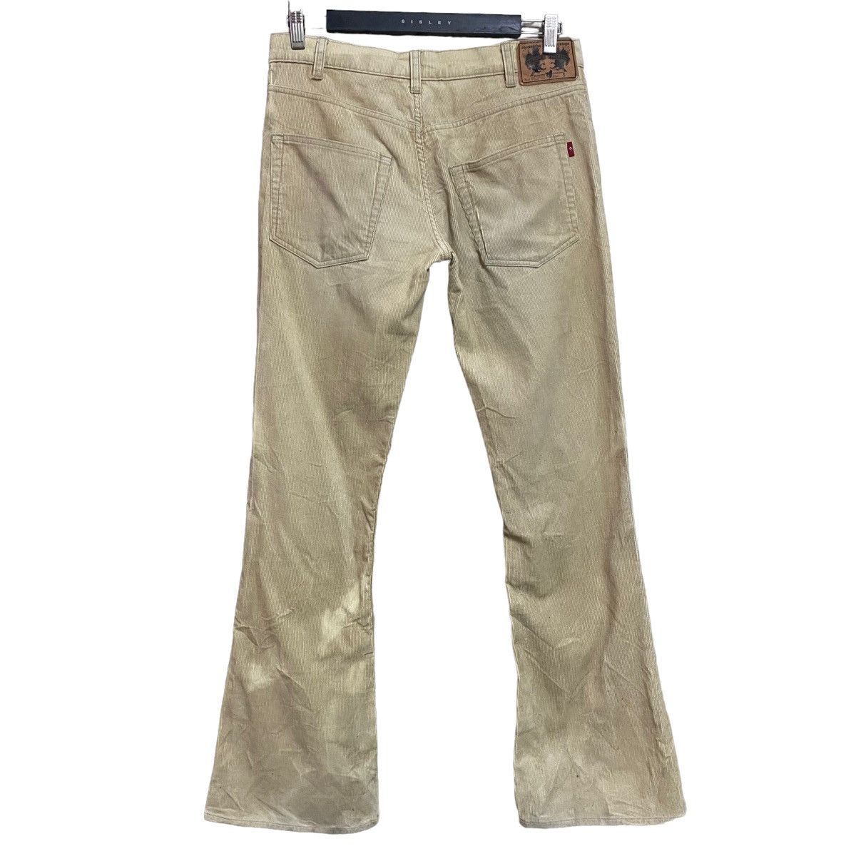 Backbone Japanese Brand BACKBONE Corduroy Flare Pants Size US 32 / EU 48 - 2 Thumbnail