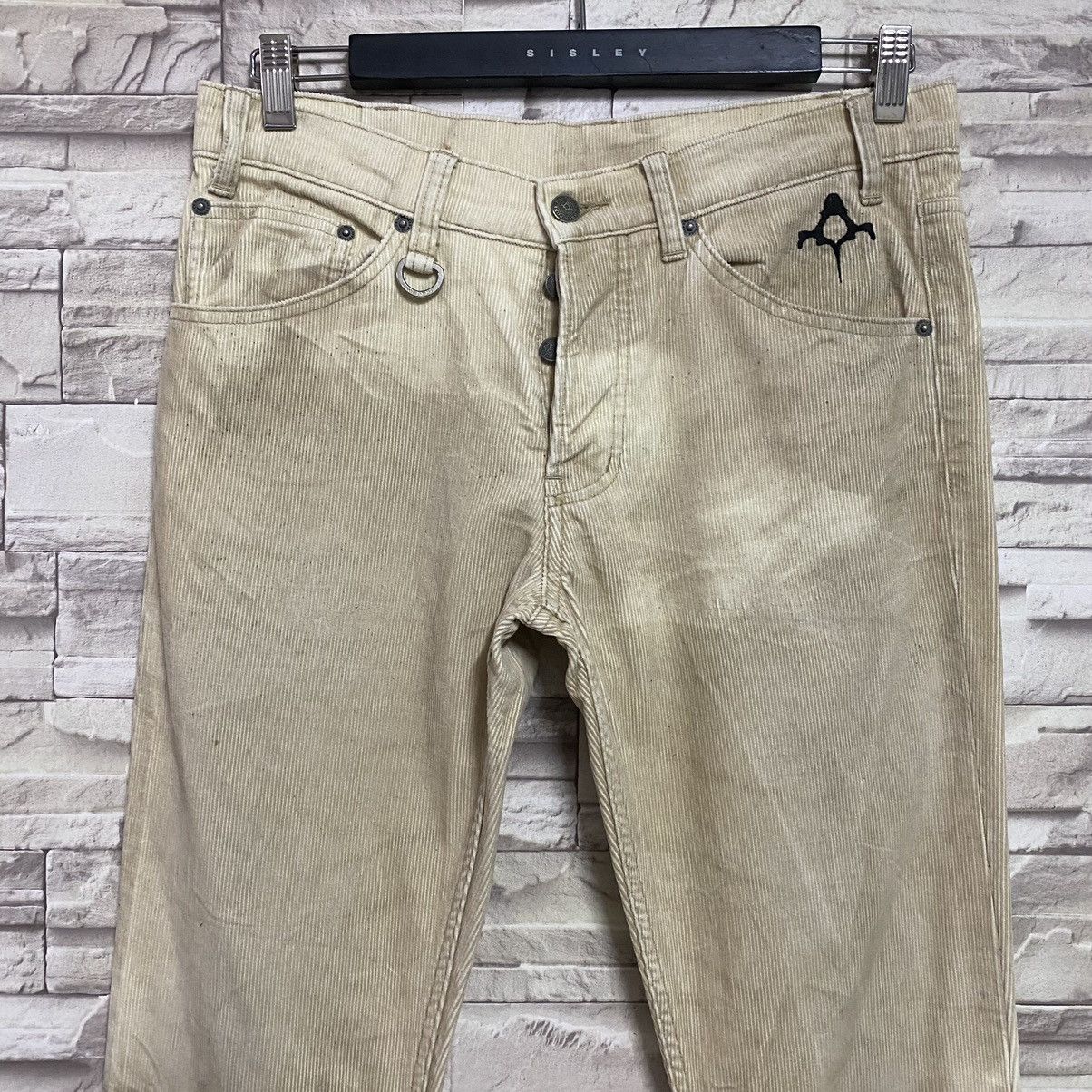 Backbone Japanese Brand BACKBONE Corduroy Flare Pants Size US 32 / EU 48 - 4 Thumbnail