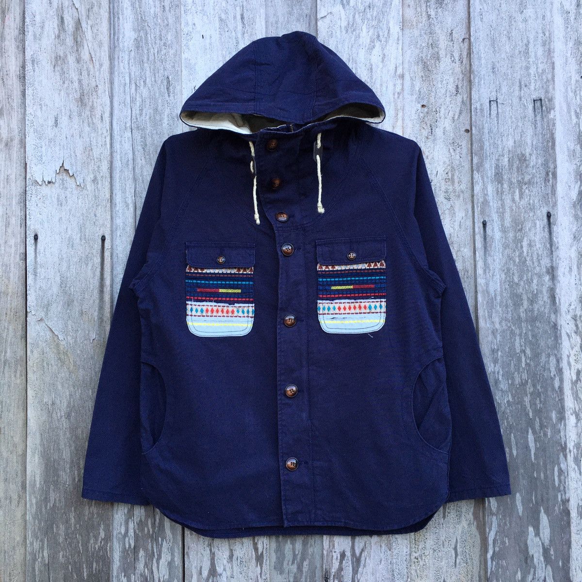 go slow caravan Go Slow Caravan GSC Button Up Jacket Hoodie Size US M / EU 48-50 / 2 - 1 Thumbnail