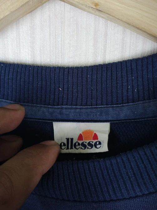 Ellesse VINTAGE ELLESSE ITALY BIG LOGO CREWNECK SWEATSHIRT Size US L / EU 52-54 / 3 - 6 Thumbnail