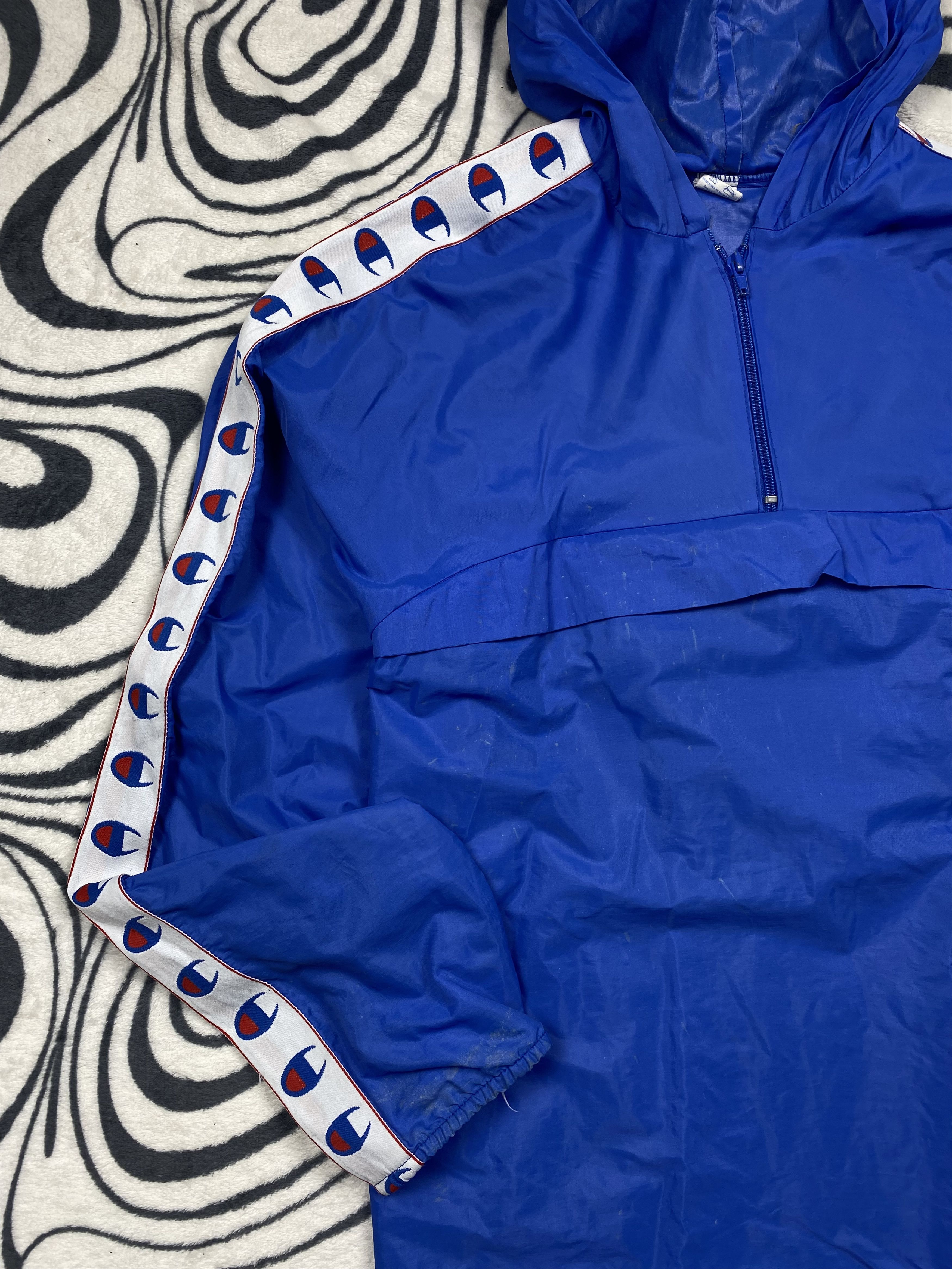 Champion Champion USA 90s Vintage Faded Nylon Jacket Size US L / EU 52-54 / 3 - 2 Thumbnail