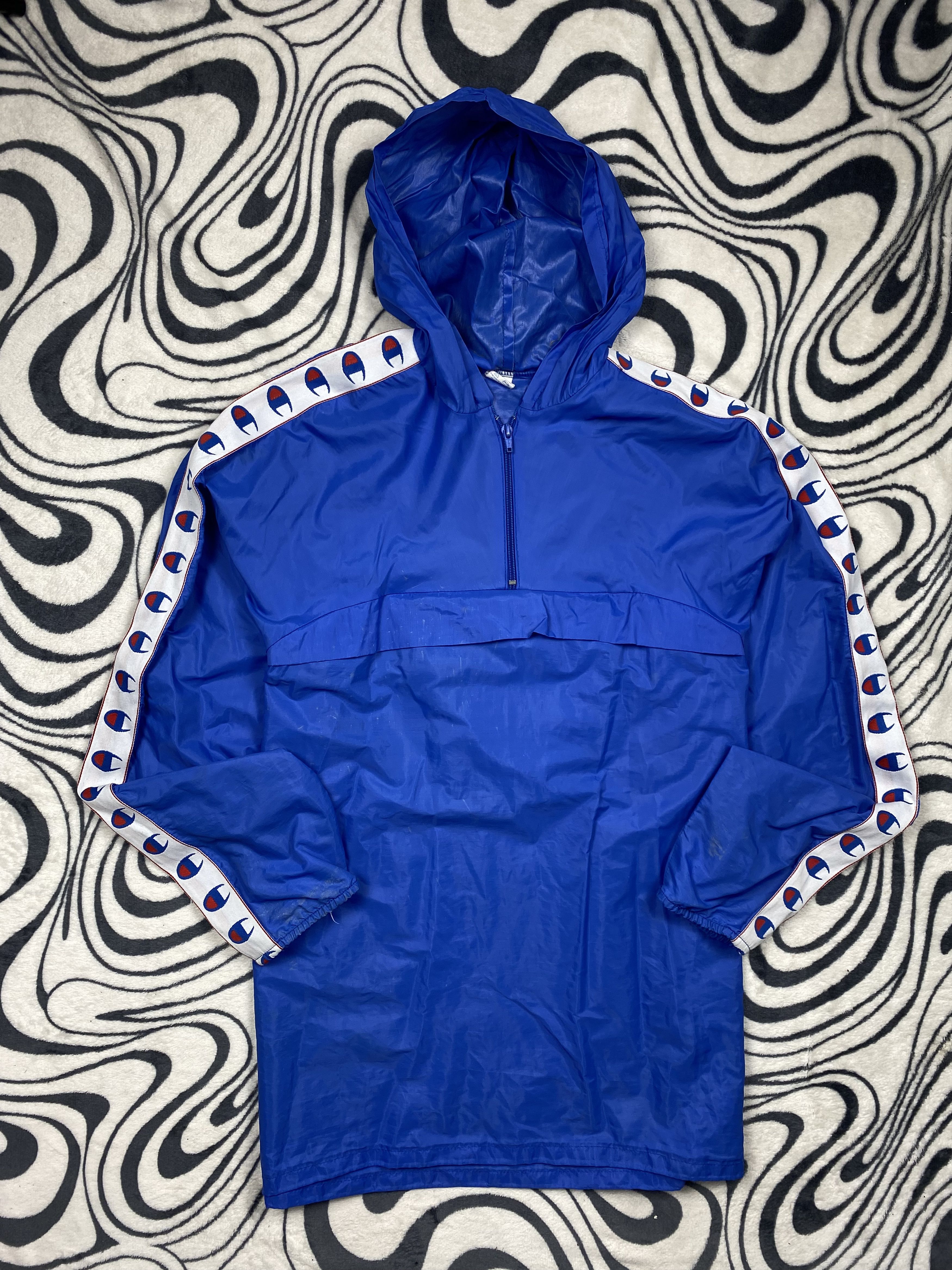 Champion Champion USA 90s Vintage Faded Nylon Jacket Size US L / EU 52-54 / 3 - 1 Thumbnail