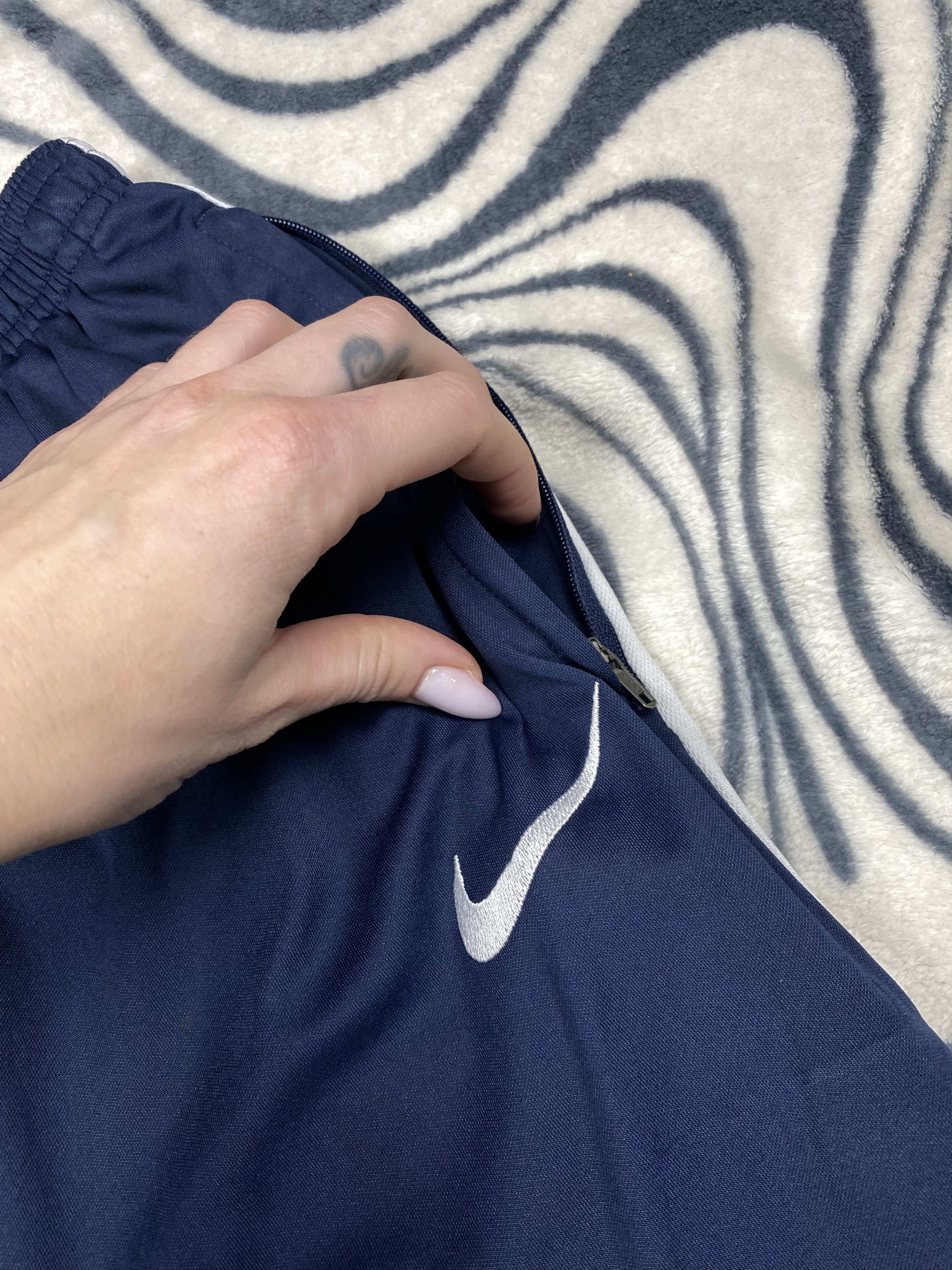 Nike Nike Vintage Mens Dri Fit Pants Y2K Drill Size US 34 / EU 50 - 3 Thumbnail
