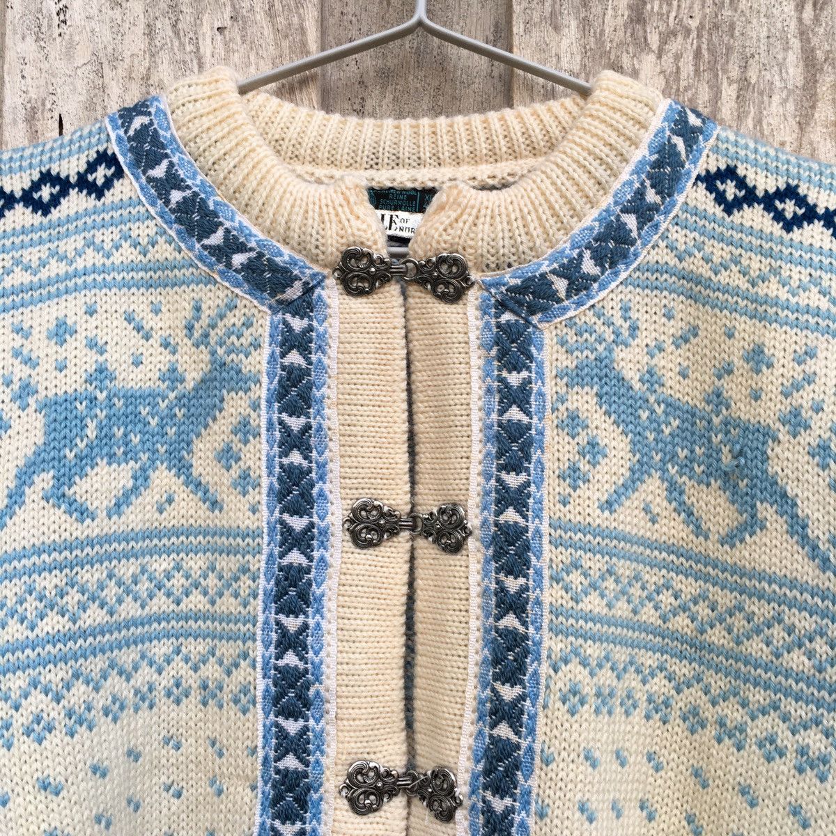 Dale Of Norway × Vintage Vintage 80’s Dale Of Norway Wool Norwegian Knit Sweatshirt Size US XL / EU 56 / 4 - 2 Thumbnail