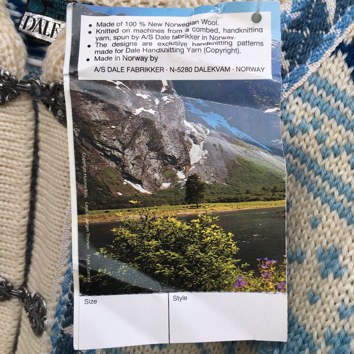 Dale Of Norway × Vintage Vintage 80’s Dale Of Norway Wool Norwegian Knit Sweatshirt Size US XL / EU 56 / 4 - 7 Thumbnail