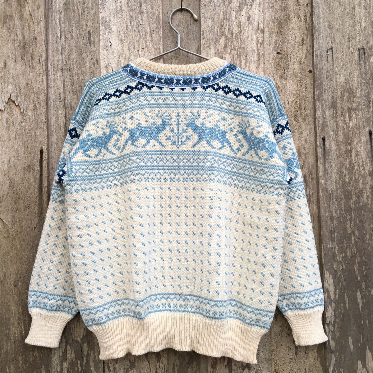 Dale Of Norway × Vintage Vintage 80’s Dale Of Norway Wool Norwegian Knit Sweatshirt Size US XL / EU 56 / 4 - 9 Thumbnail