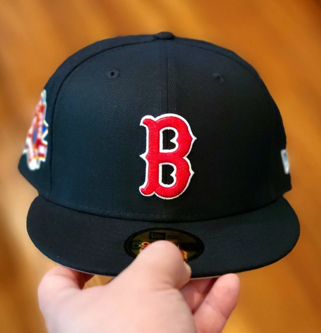 New Era × Topperz Boston Red Sox - Wool - Size 3/8 Size ONE SIZE - 3 Thumbnail