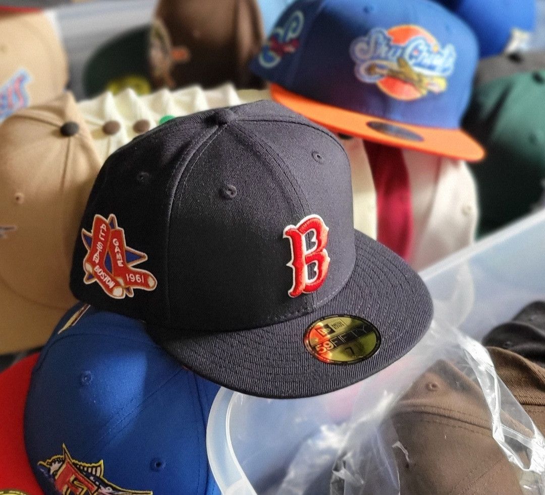 New Era × Topperz Boston Red Sox - Wool - Size 3/8 Size ONE SIZE - 2 Thumbnail