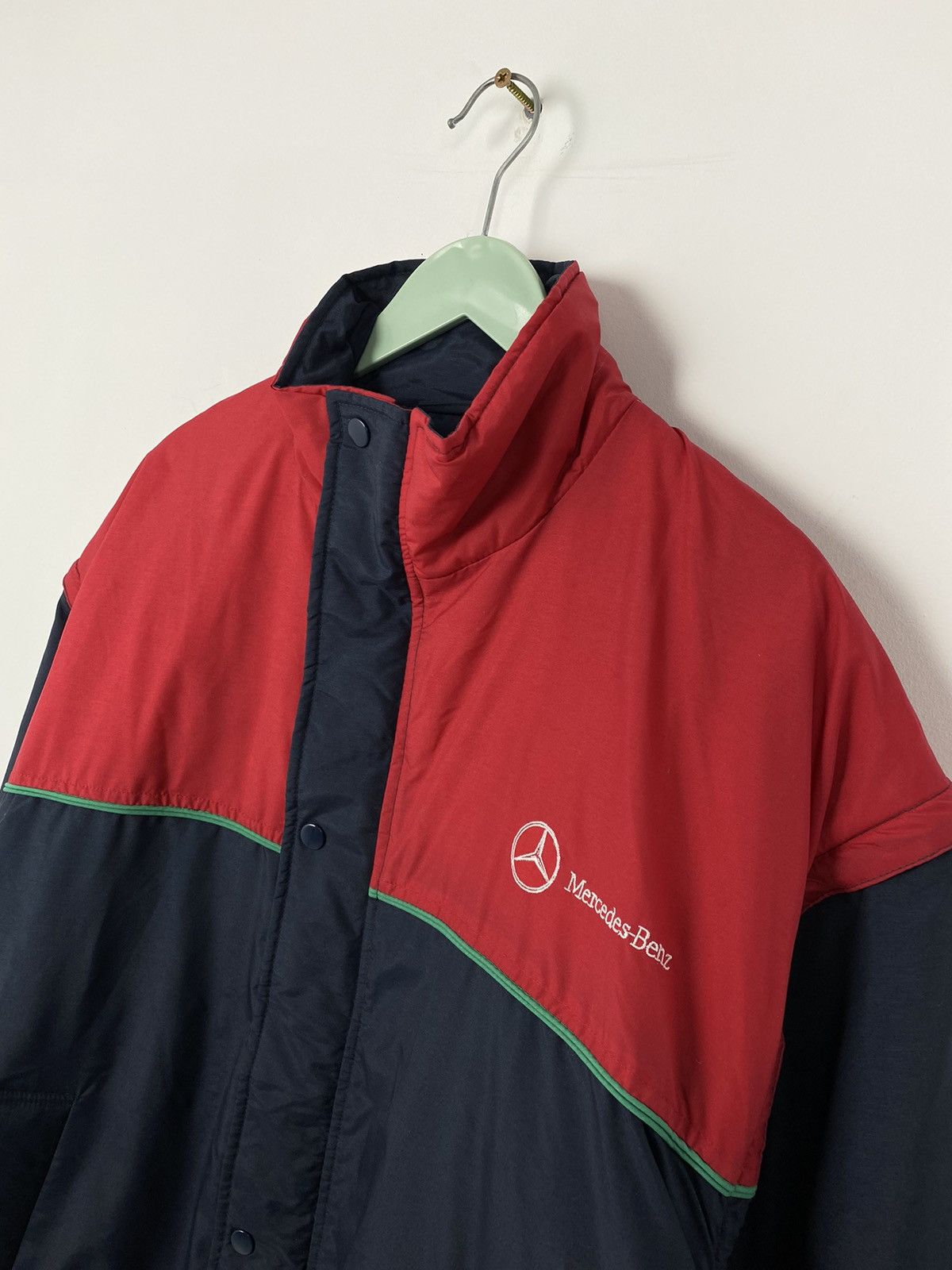 Mercedes-Benz Vintage Mercedes-Benz 2in1 Racing Jacket Vest BMW Ferrari Size US L / EU 52-54 / 3 - 2 Thumbnail