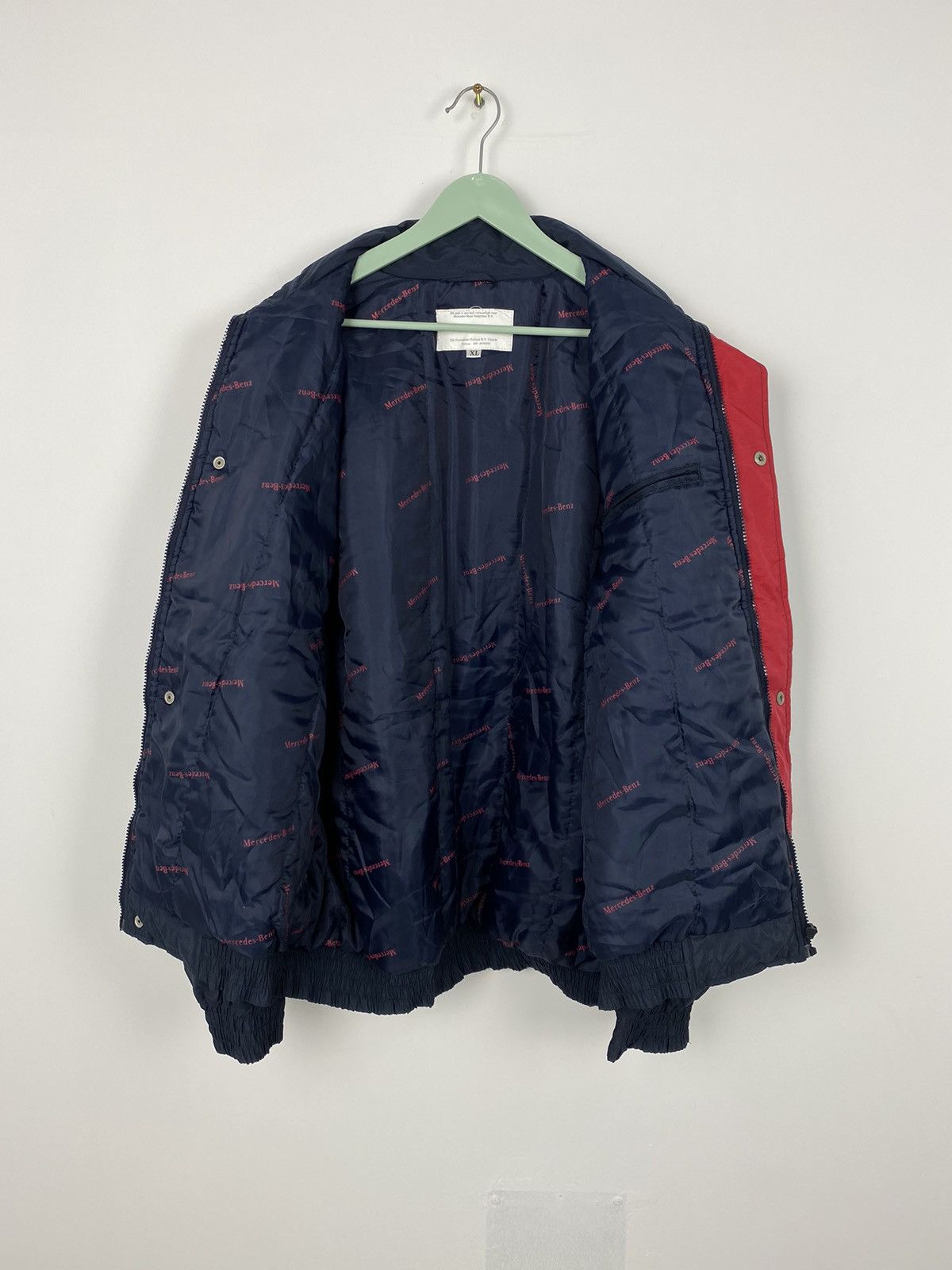 Mercedes-Benz Vintage Mercedes-Benz 2in1 Racing Jacket Vest BMW Ferrari Size US L / EU 52-54 / 3 - 6 Thumbnail