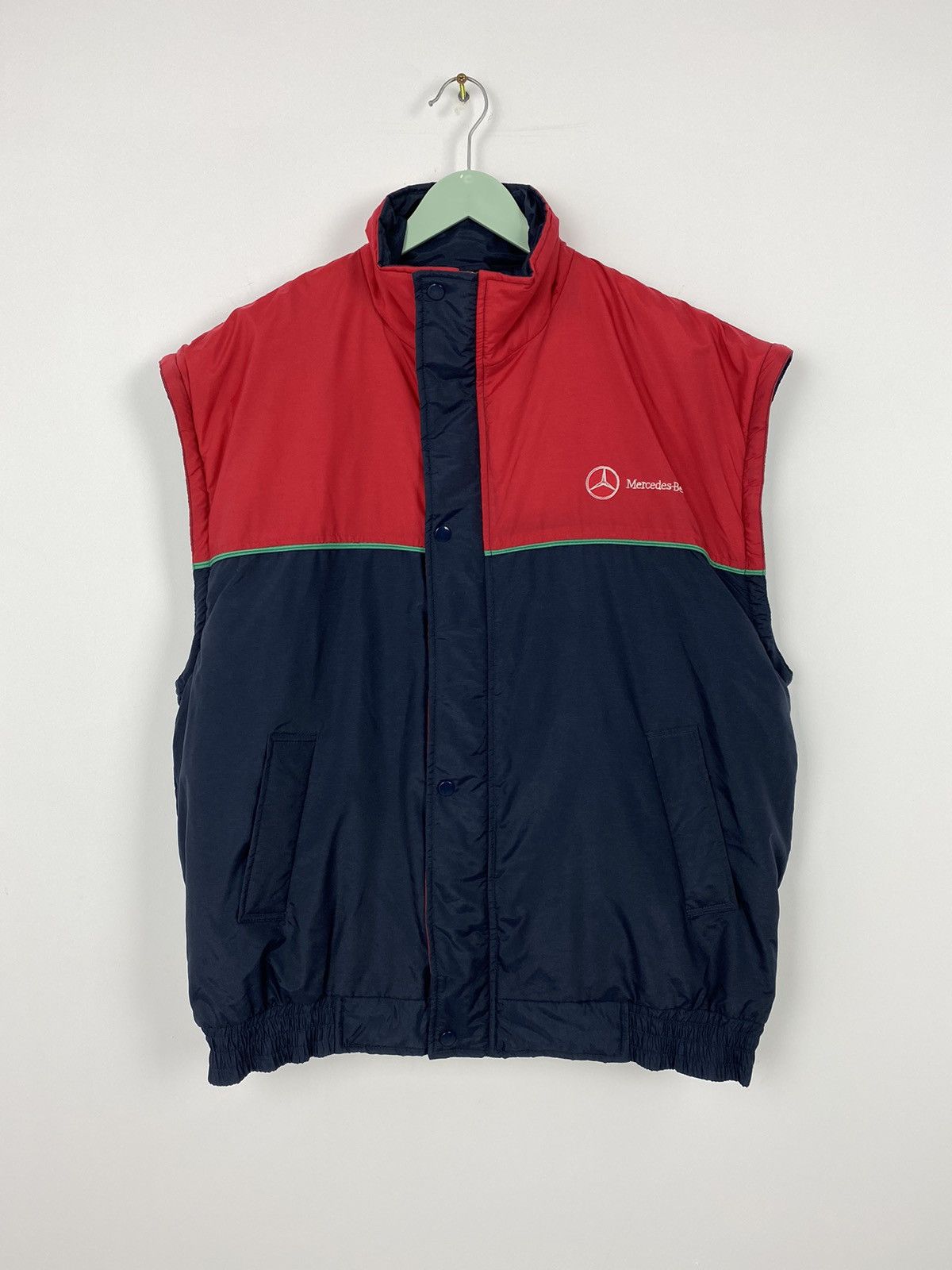 Mercedes-Benz Vintage Mercedes-Benz 2in1 Racing Jacket Vest BMW Ferrari Size US L / EU 52-54 / 3 - 10 Thumbnail