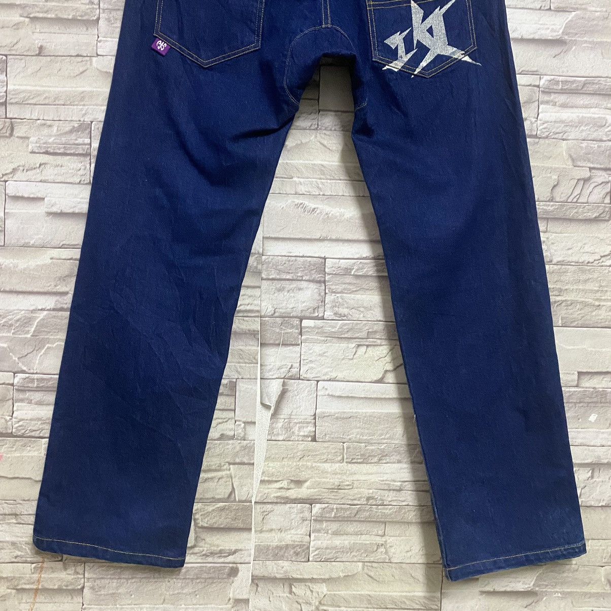 Japanese Brand PUNK DRUNKER JAPAN Denim Uncool is Cool Pants Size US 32 / EU 48 - 11 Thumbnail