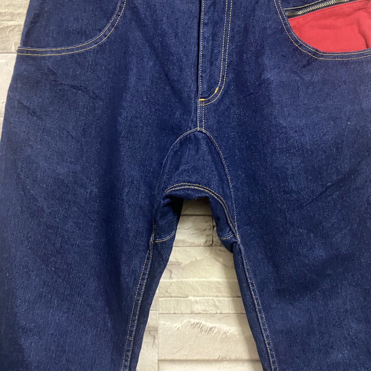 Japanese Brand PUNK DRUNKER JAPAN Denim Uncool is Cool Pants Size US 32 / EU 48 - 8 Thumbnail