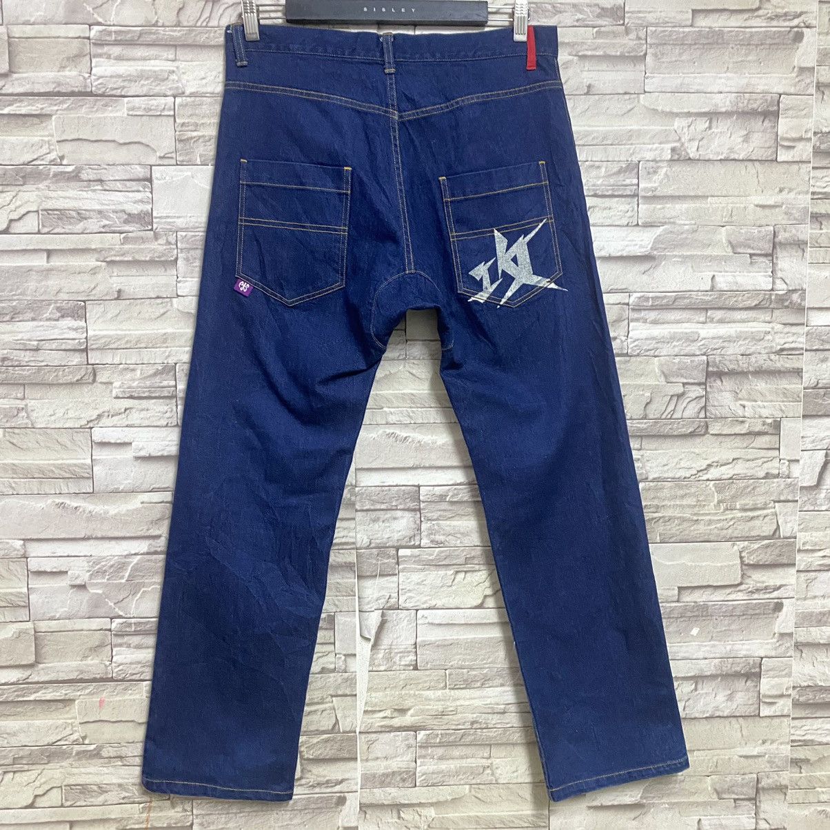 Japanese Brand PUNK DRUNKER JAPAN Denim Uncool is Cool Pants Size US 32 / EU 48 - 9 Thumbnail