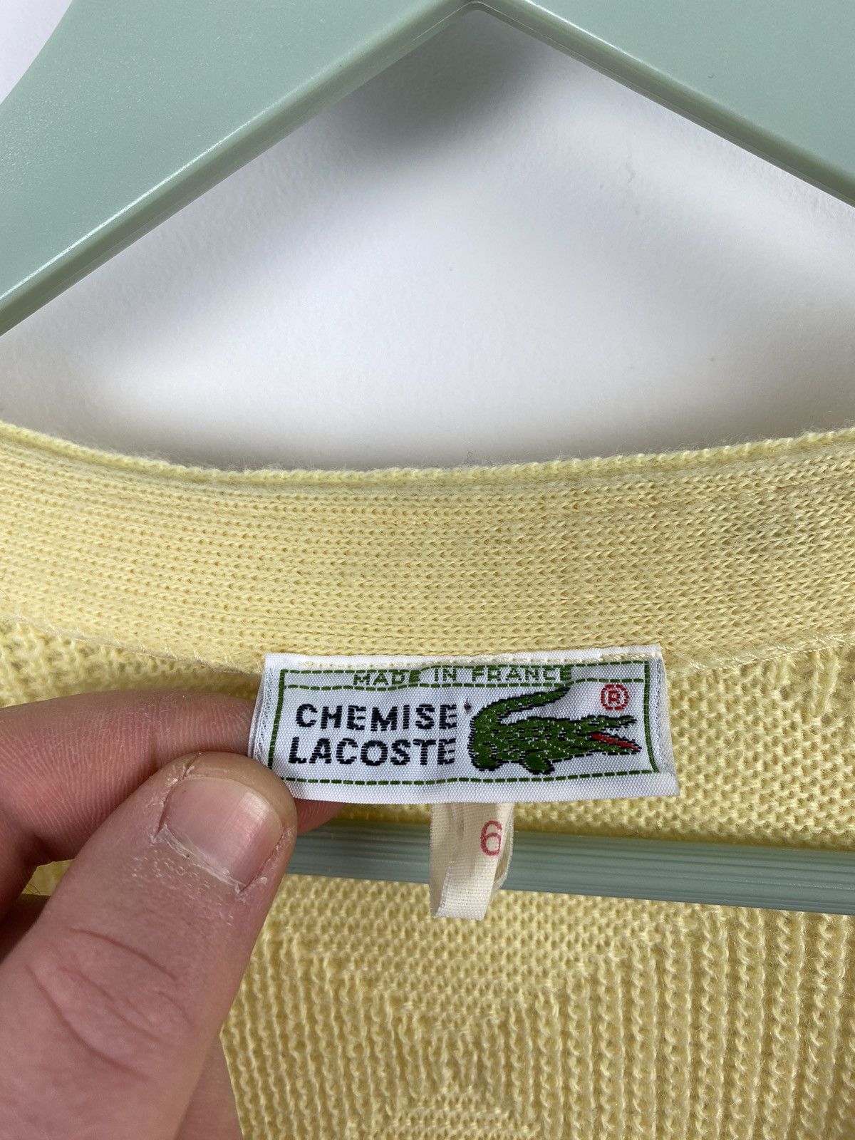 Lacoste Vintage Lacoste Cardigan Chemise Coogi Ralph Lauren Missoni Size US XL / EU 56 / 4 - 3 Thumbnail