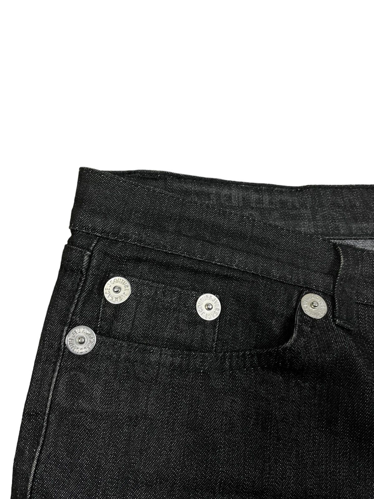 Versace Jeans Couture × Vintage Versace Jeans Couture monogram Jeans size 34 Size US 34 / EU 50 - 5 Thumbnail