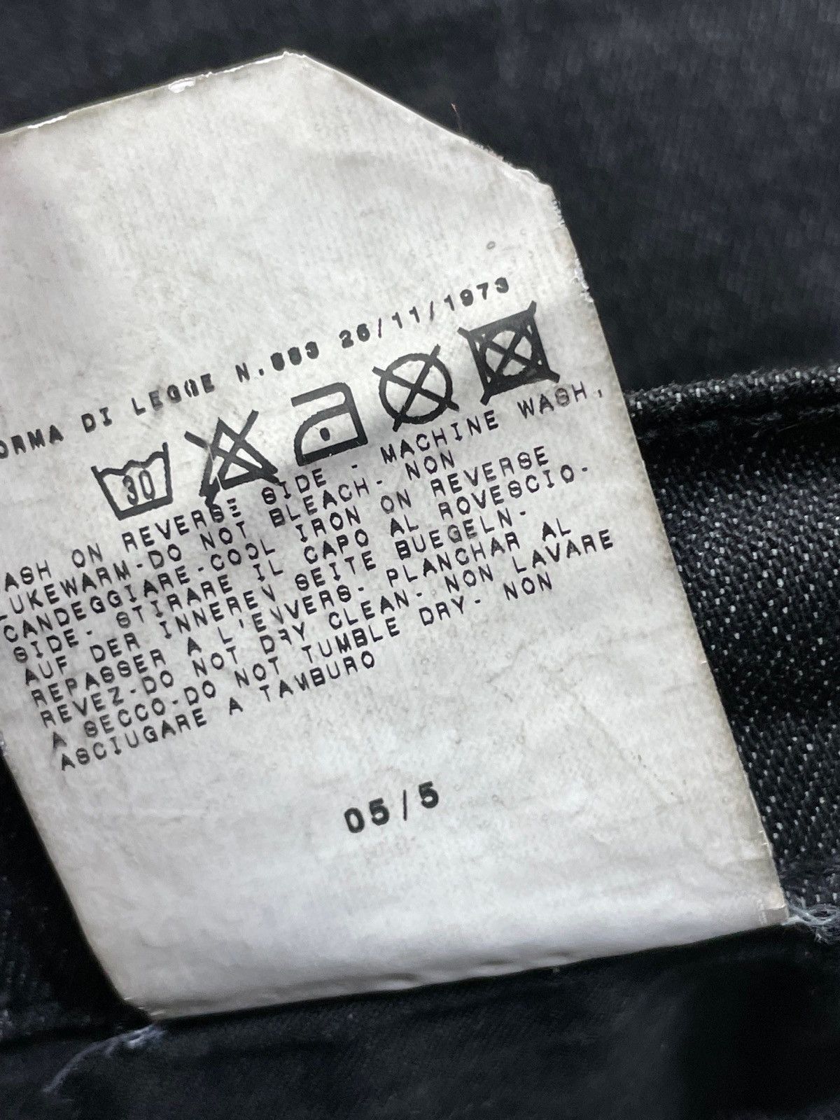 Versace Jeans Couture × Vintage Versace Jeans Couture monogram Jeans size 34 Size US 34 / EU 50 - 9 Thumbnail