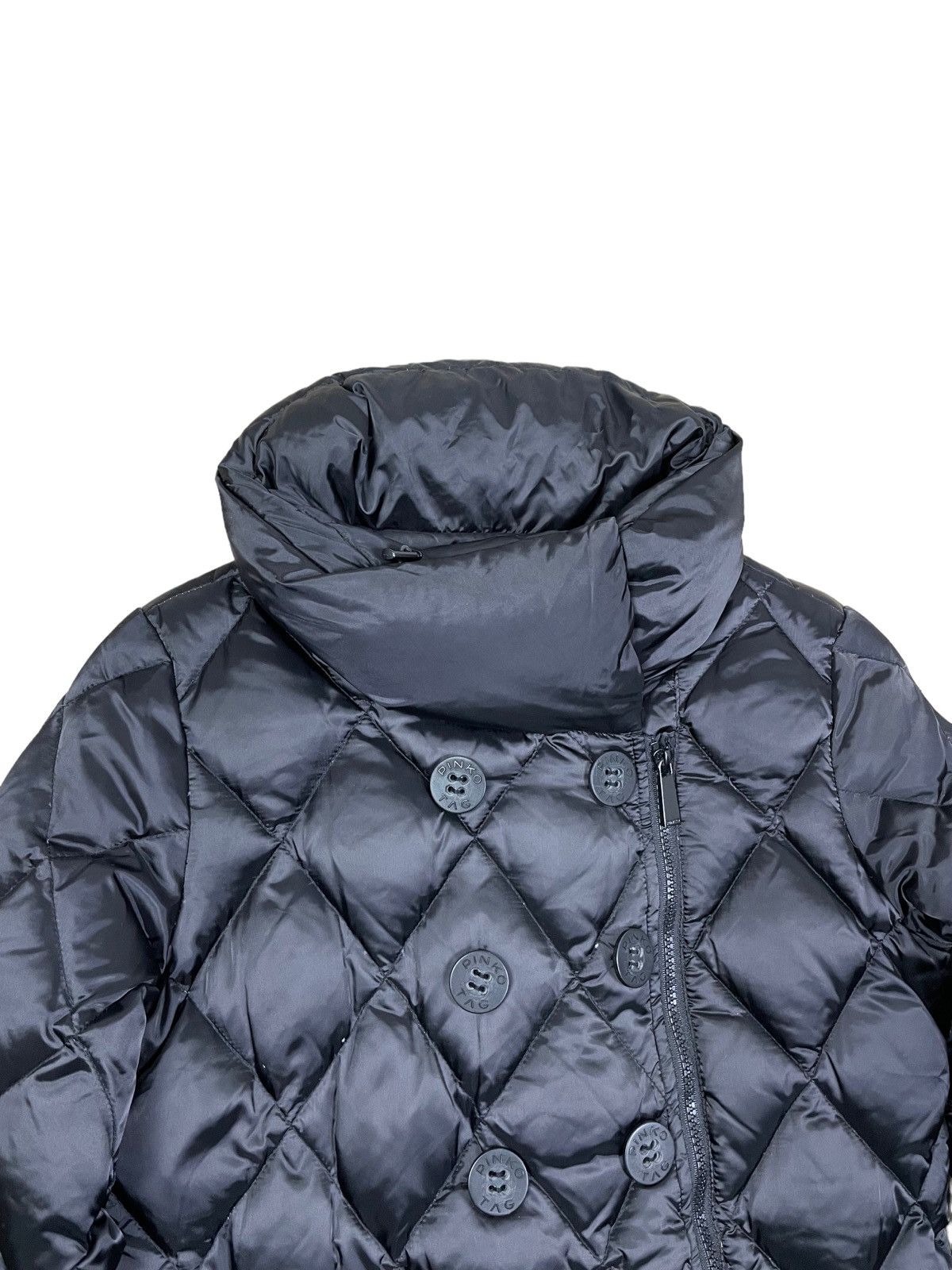 Designer Pinko Tag Womens Down Jacket Quilted Size M / US 6-8 / IT 42-44 - 3 Thumbnail