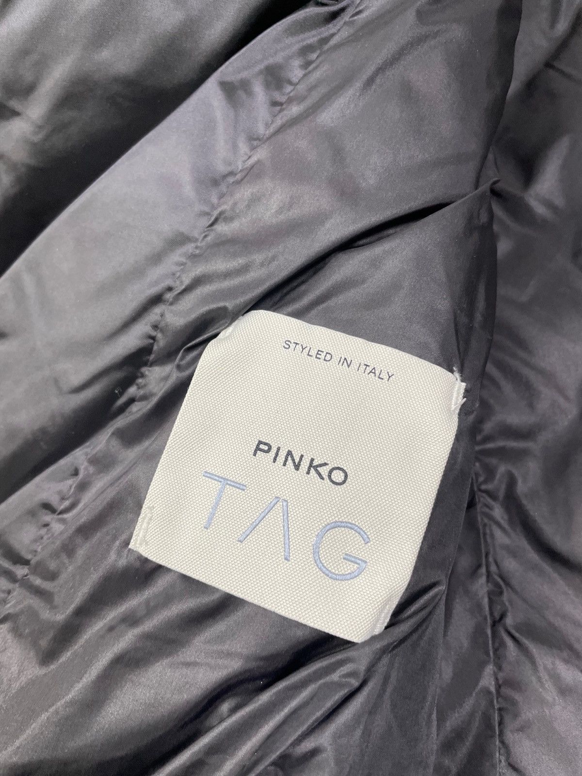 Designer Pinko Tag Womens Down Jacket Quilted Size M / US 6-8 / IT 42-44 - 7 Thumbnail
