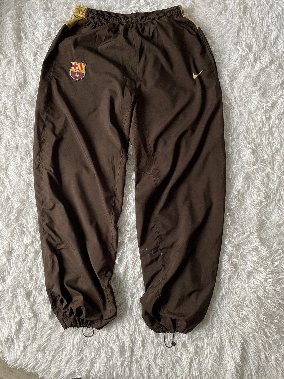 Nike Vintage Brown Barcelona Drill Track Pants