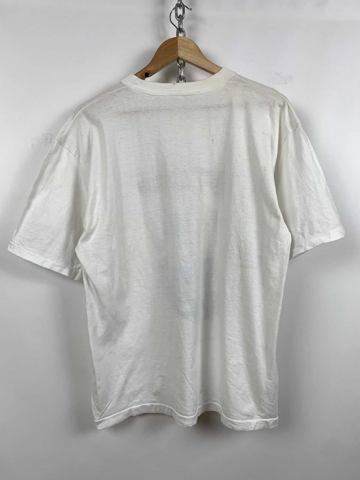 Vintage 1987 Vintage Capt. Condom Single Stitch T-Shirt Size US L / EU 52-54 / 3 - 7 Thumbnail