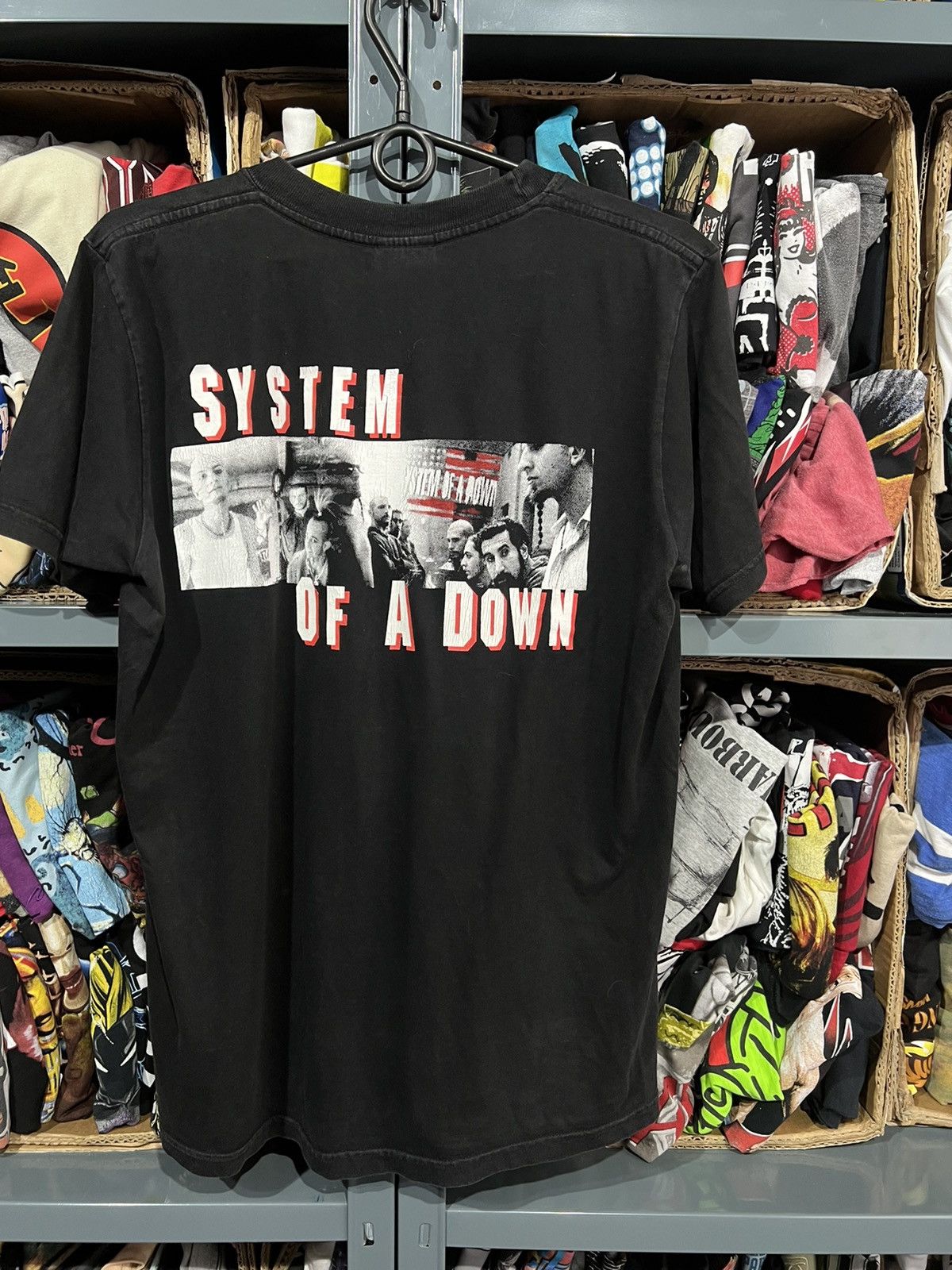 Band Tees × Vintage System of a down vintage t shirt Size US M / EU 48-50 / 2 - 2 Thumbnail
