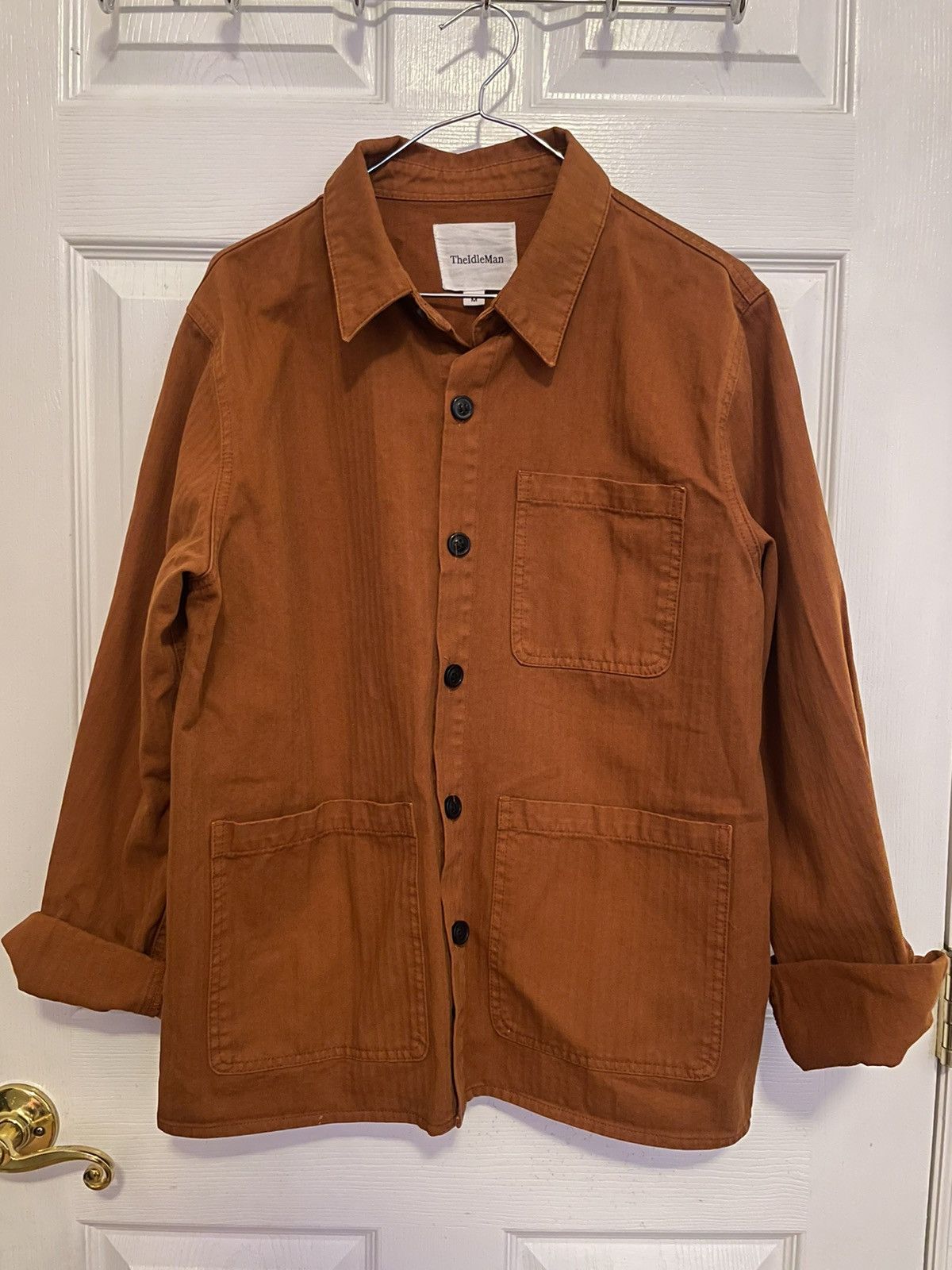 The Idle Man The Idle man rust chore jacket Grailed