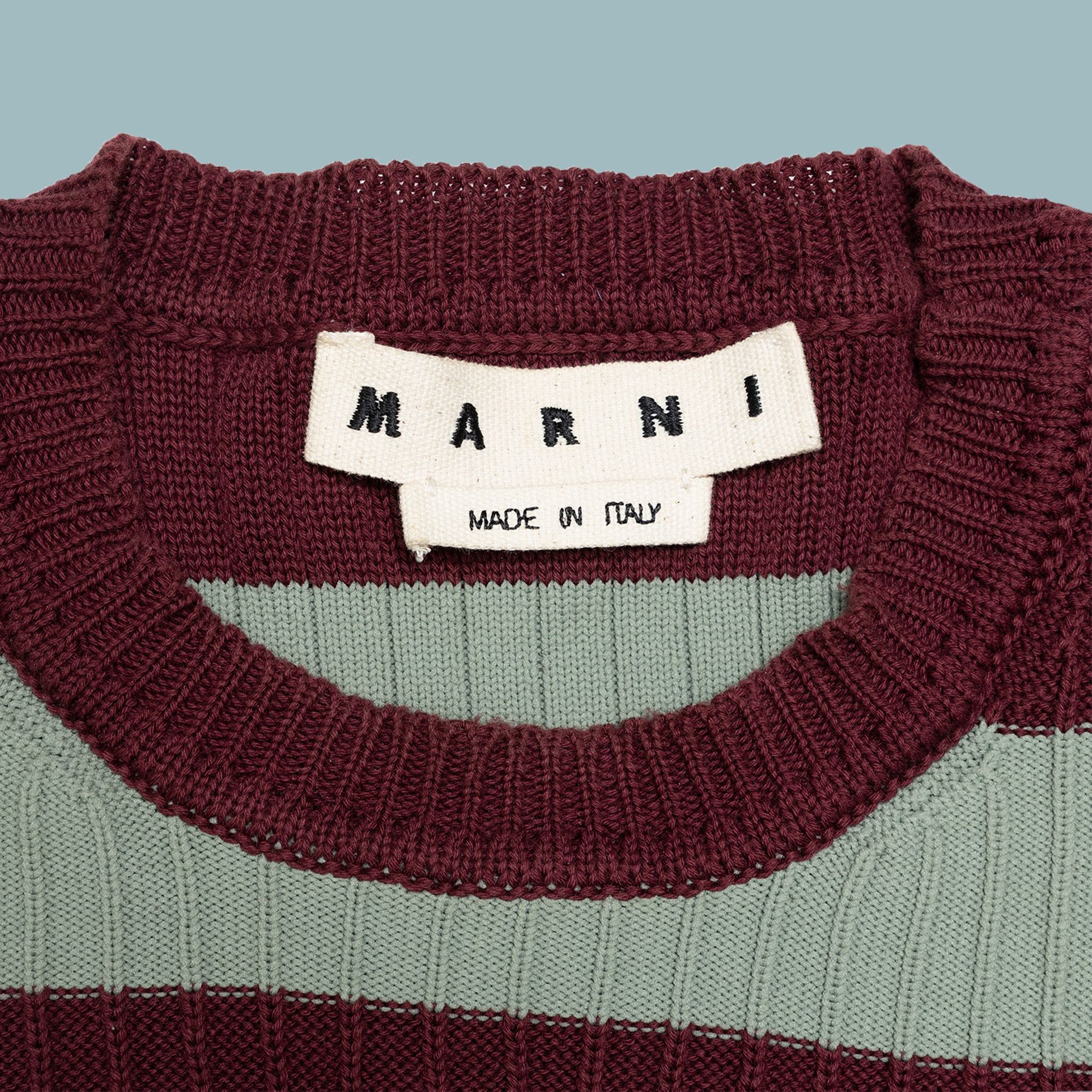 Marni MARNI SS19 Striped Ribbed Knit Sweater LIKE NEW small defect Size US M / EU 48-50 / 2 - 2 Thumbnail