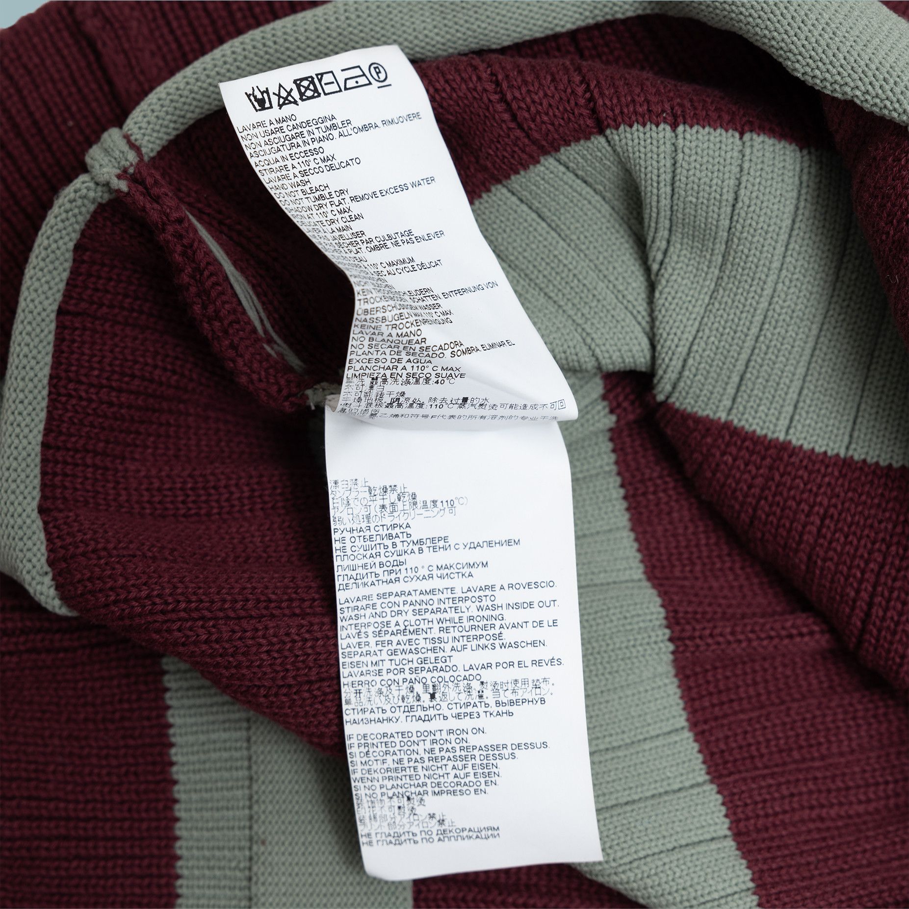 Marni MARNI SS19 Striped Ribbed Knit Sweater LIKE NEW small defect Size US M / EU 48-50 / 2 - 5 Thumbnail