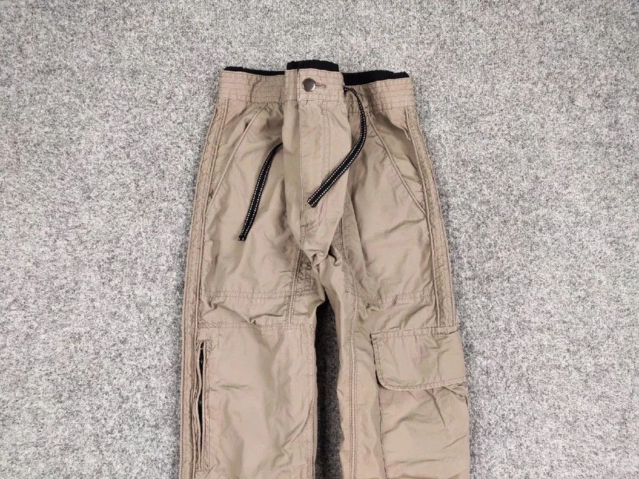 Japanese Brand Vintage Cargo Pants Travis Scott Japan Pocket Zip Brown Size US 36 / EU 52 - 3 Thumbnail