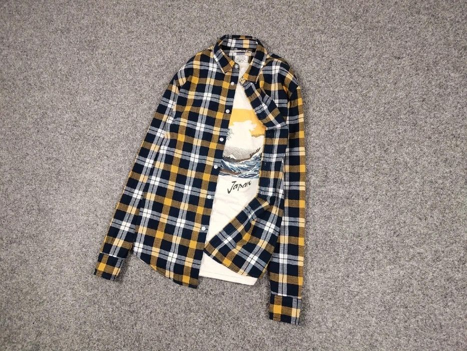 Flannel Vintage Flannel Shirt Travis Scott Style Streetwear Hype Size US M / EU 48-50 / 2 - 3 Thumbnail