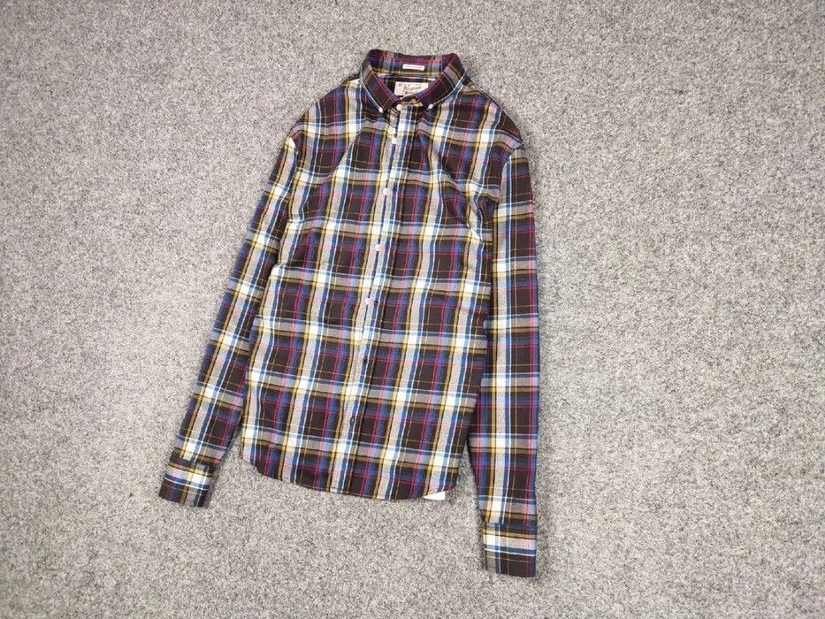 Flannel Vintage Flannel Shirt Plaid Checkered Travis Scott Style Size US XL / EU 56 / 4 - 5 Thumbnail