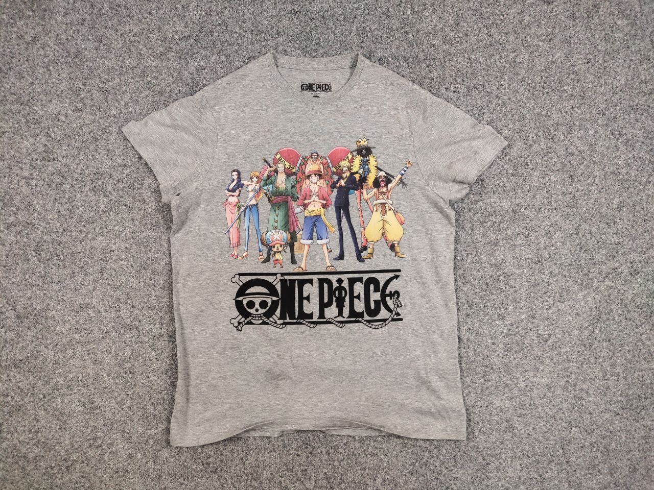 Anime Vintage One Piece Japanese Anime All Over Print T Shirt Size US XL / EU 56 / 4 - 10 Thumbnail